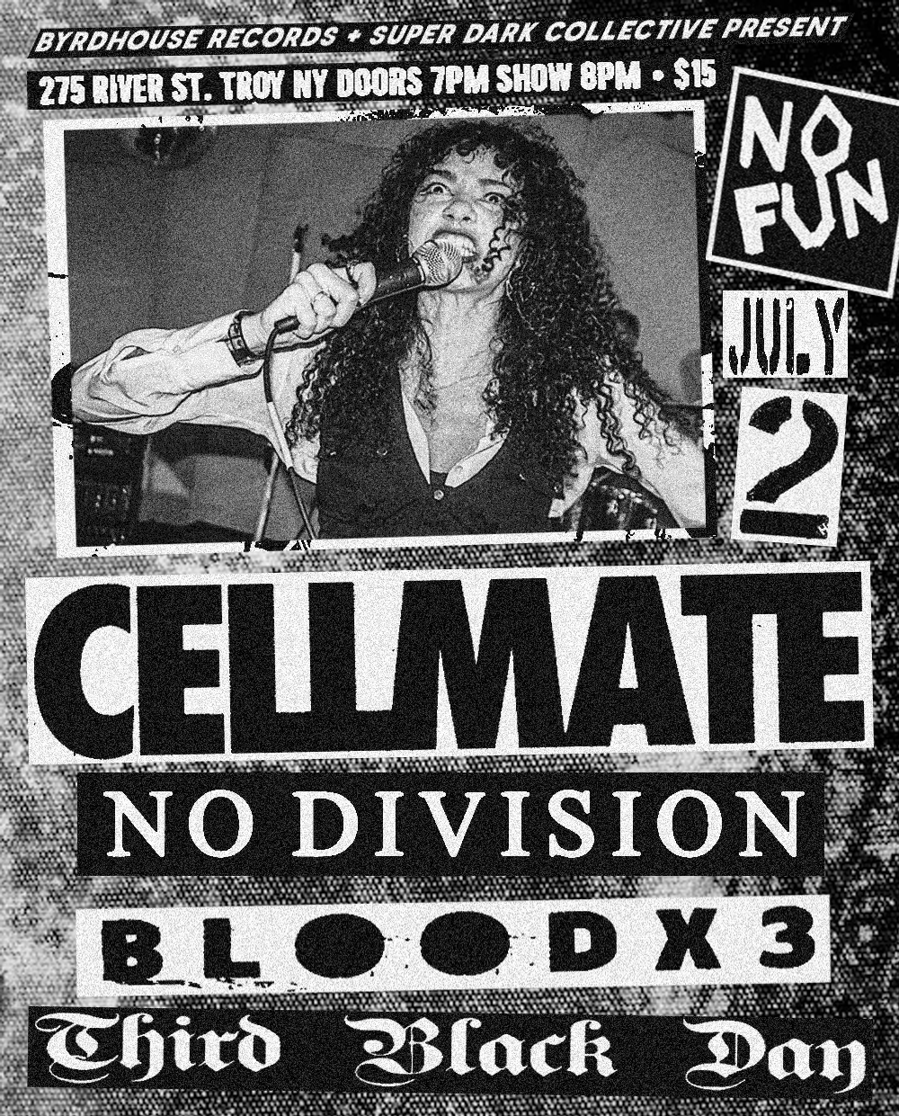 CELLMATE / No Division / Bloodx3 / Third Black Day