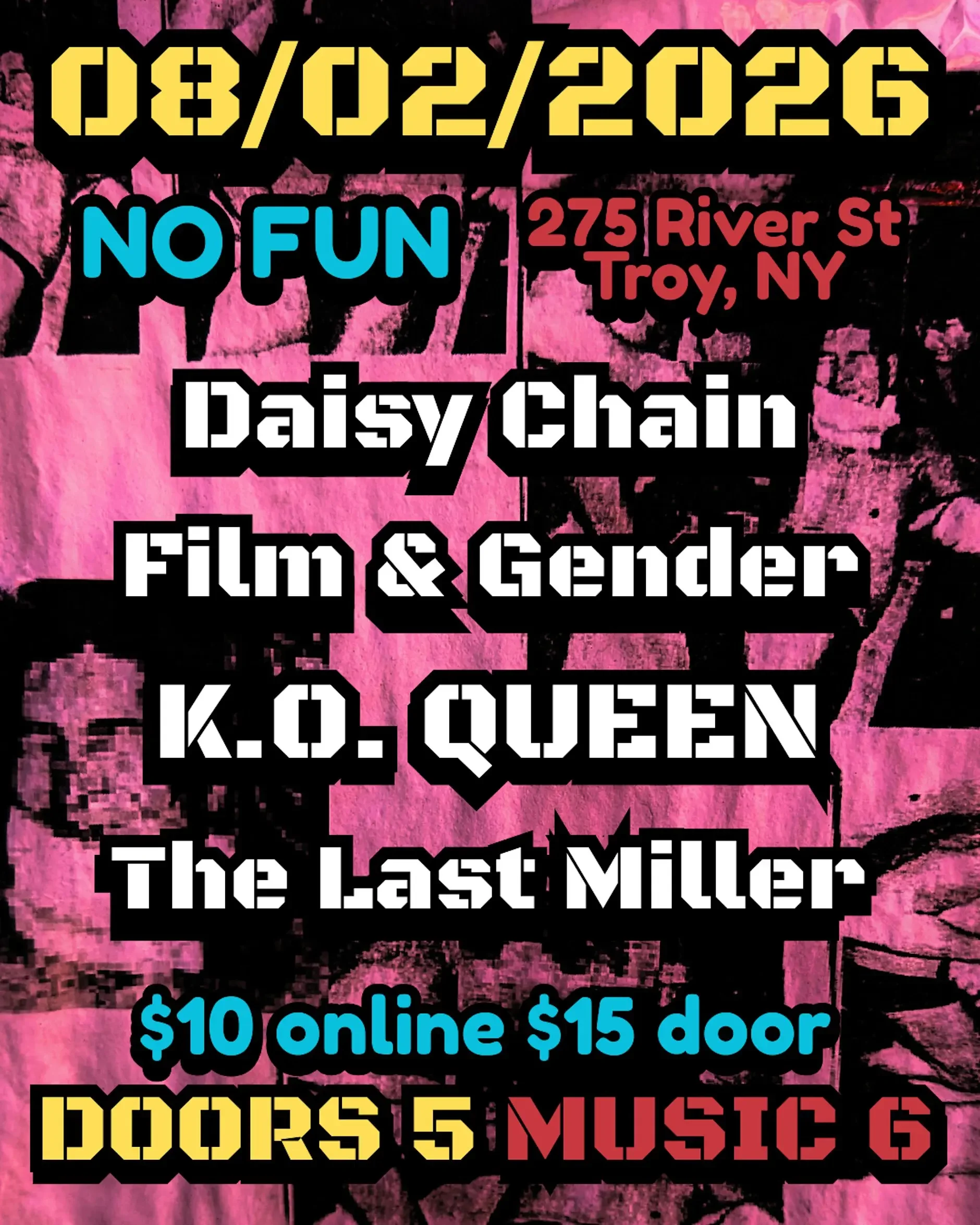 The Last Miller / K.O. Queen / Film and Gender / Daisy Chain / 