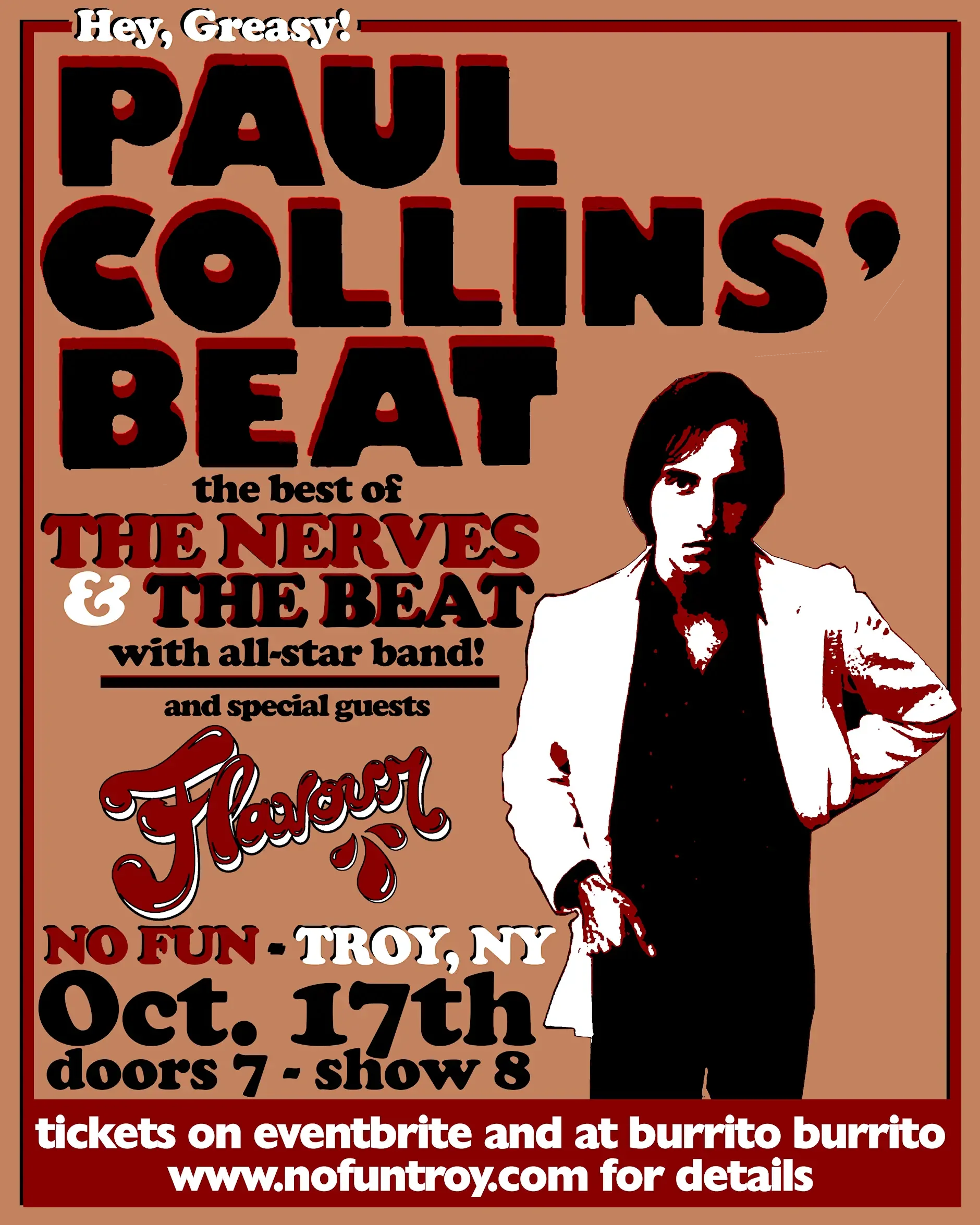 Paul Collins Beat! The best of THE NERVES & THE BEAT wsg FLAVOUR