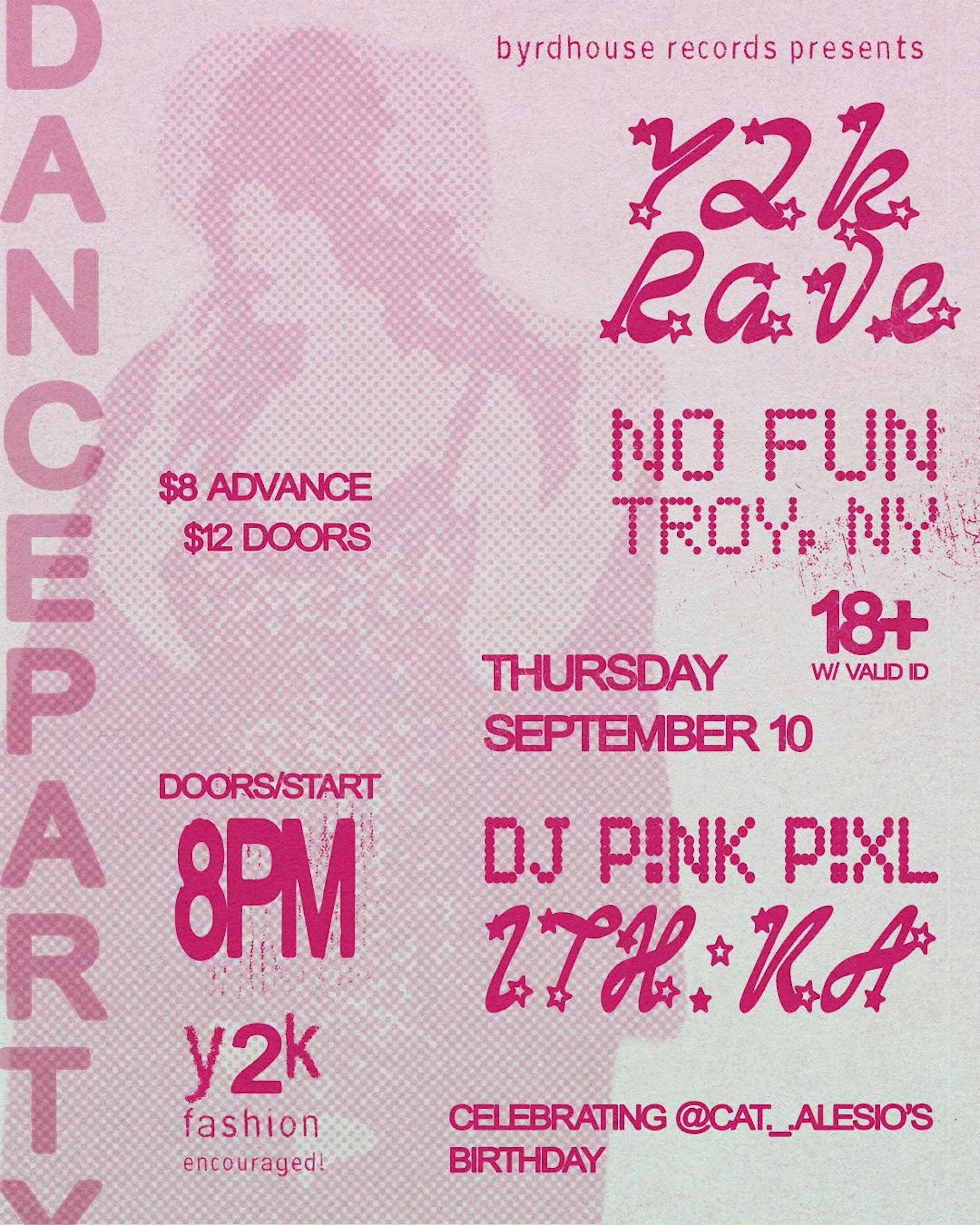 Y2K Rave Dance Party: DJ P!nk P!xl/ ITH:KA