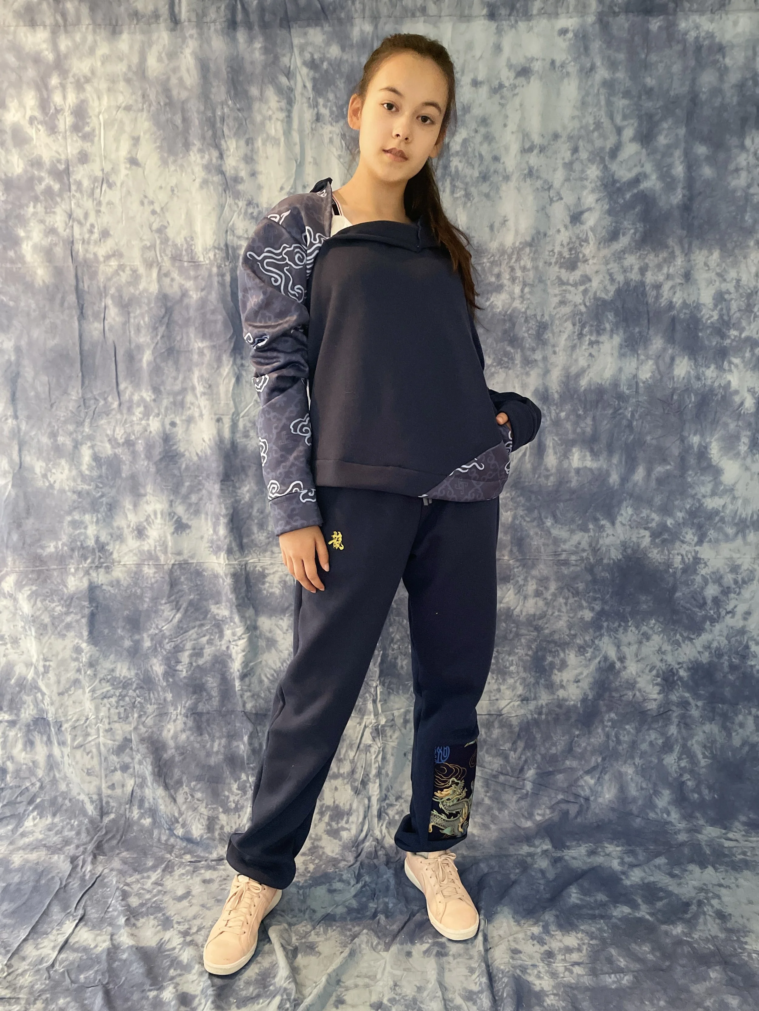 sweatshirt sweatpants; front; sophia.JPG