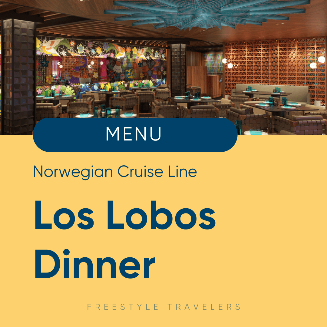 2025 NCL PDF Menus With Prices & Drinks All Norwegian Cruise Line New