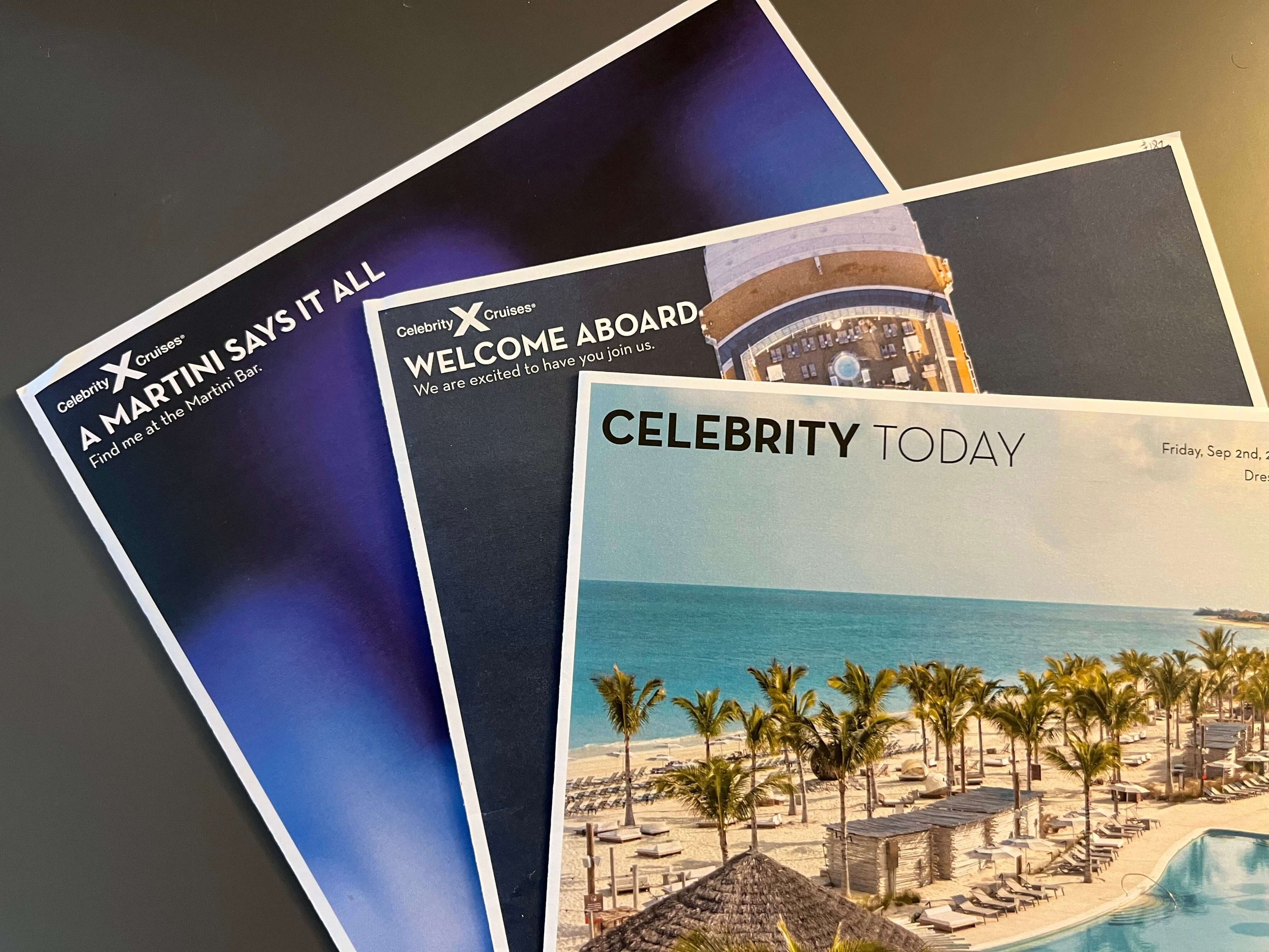 Daily Planner - Celebrity Cruises
