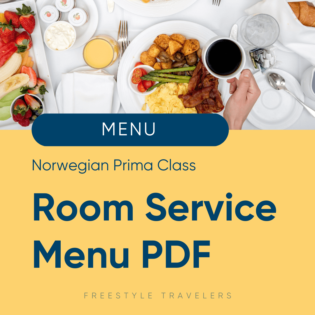 Updated NEW Norwegian Prima Class Menus With Full PDF s Prices Updated NEW Norwegian Prima Class Menus With Full PDF s Prices