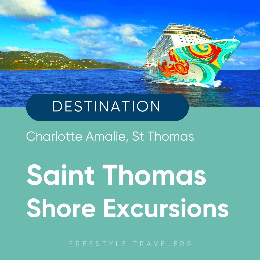 Shore Excursions for Cruisers in Charlotte Amalie, St Thomas