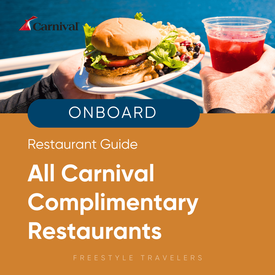 New 2023 Carnival Main Dining Room Menu PDF’s Fleetwide Dining