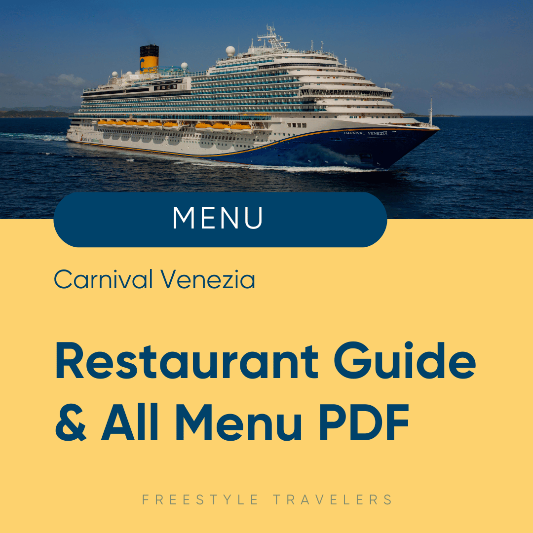 What is Elegant Night on Carnival? New 2023 Elegant Night Menus ...