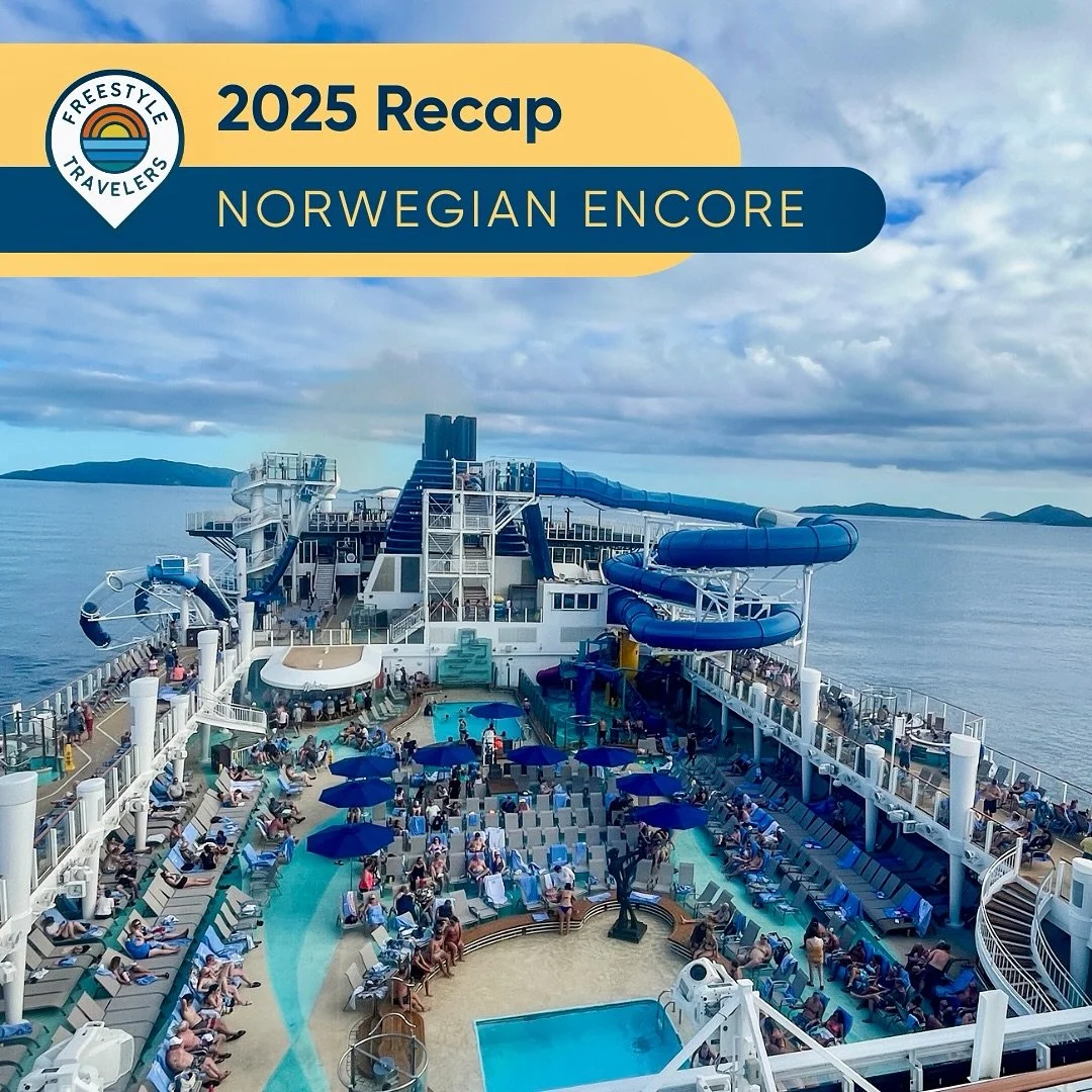 Kicking off our 12 Days of 2025 Travel Recap with our first cruise of the year: Norwegian Encore.
This sailing was all about content &mdash; capturing the post-renovation ship tour and covering NCL&rsquo;s new More at Sea program. The ship tour has g