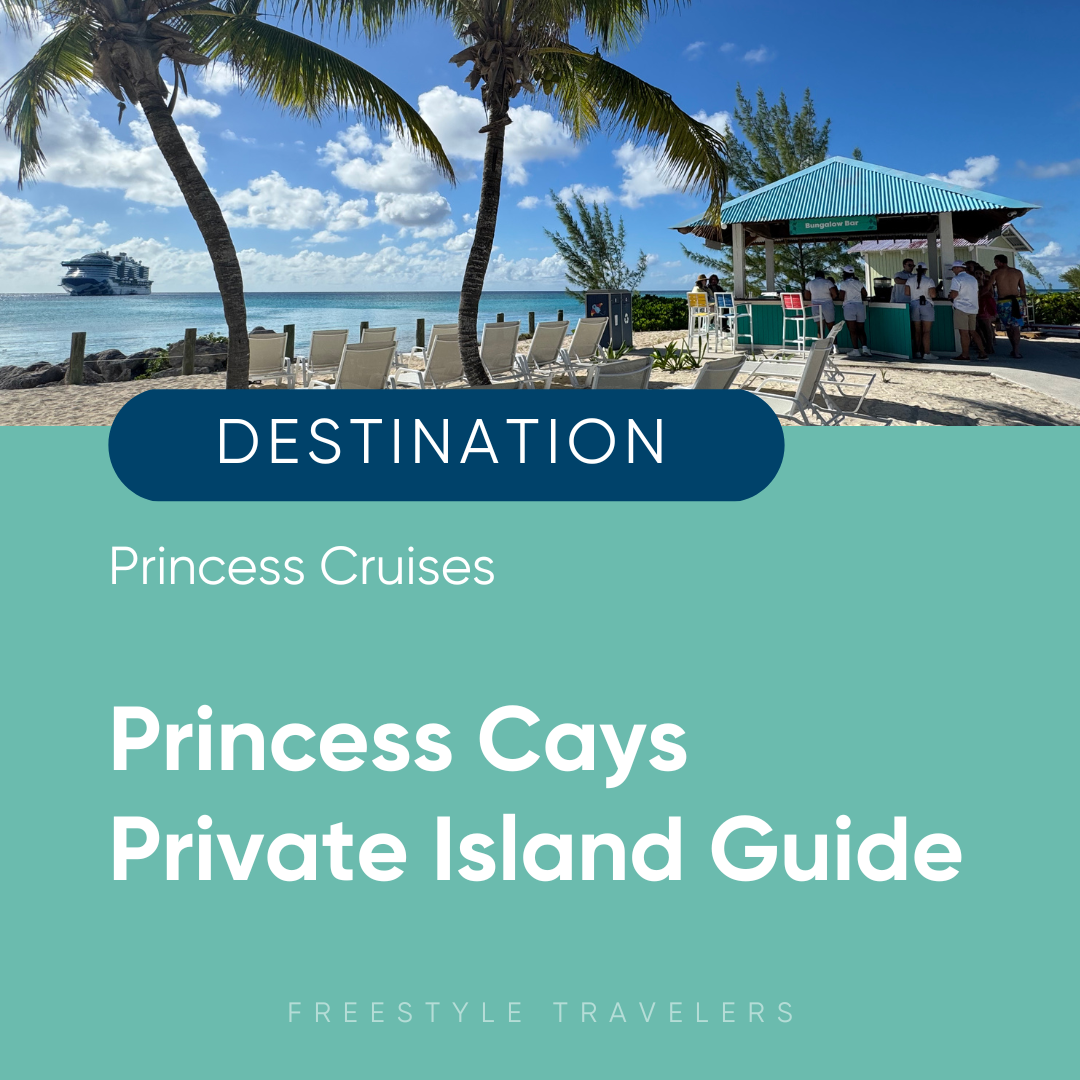 Complete Guide to Princess Cays - Map, Food Menus, Inclusions &amp; More