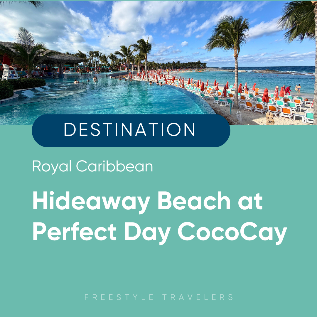 Hideaway Beach at Perfect Day at CocoCay: Adults-Only Beach Club Guide, Inclusions, Food, Drinks, and Information