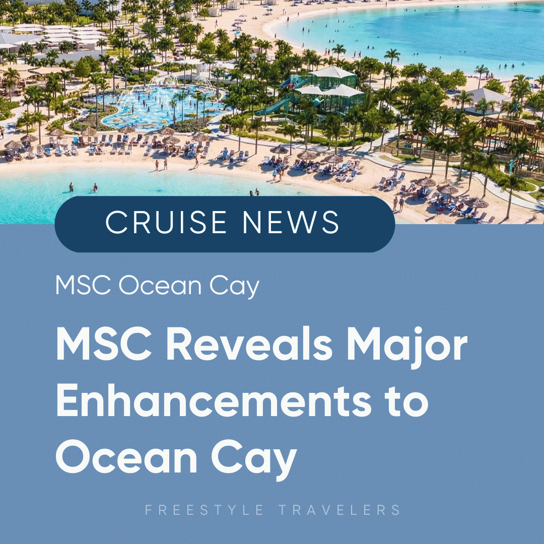 MSC Cruises Plans Major Enhancements to Ocean Cay With New Beaches, Dining, and Pier Expansion