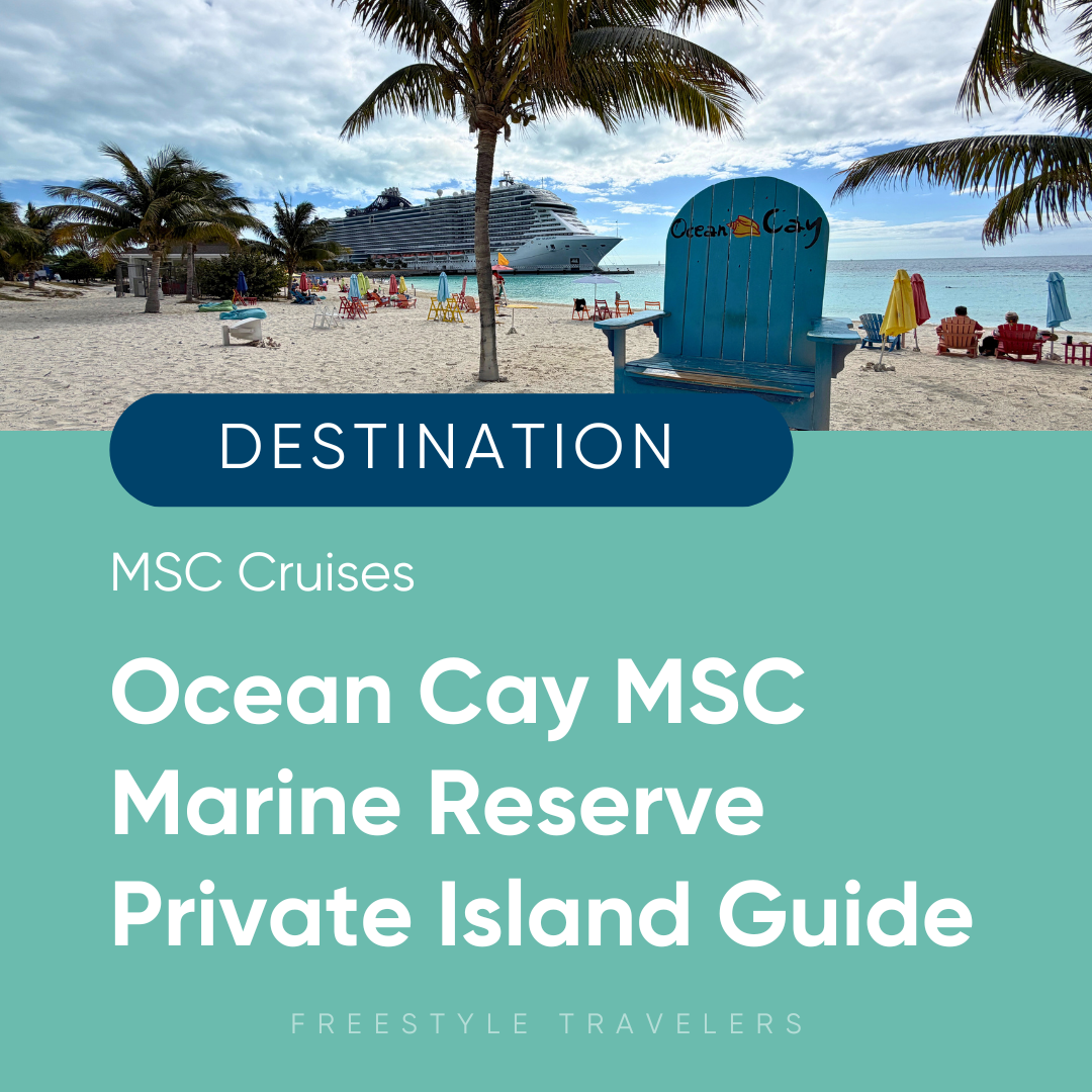 Ocean Cay: MSC Cruises Private Island Guide - Map, Menus, Beaches, &amp; Info