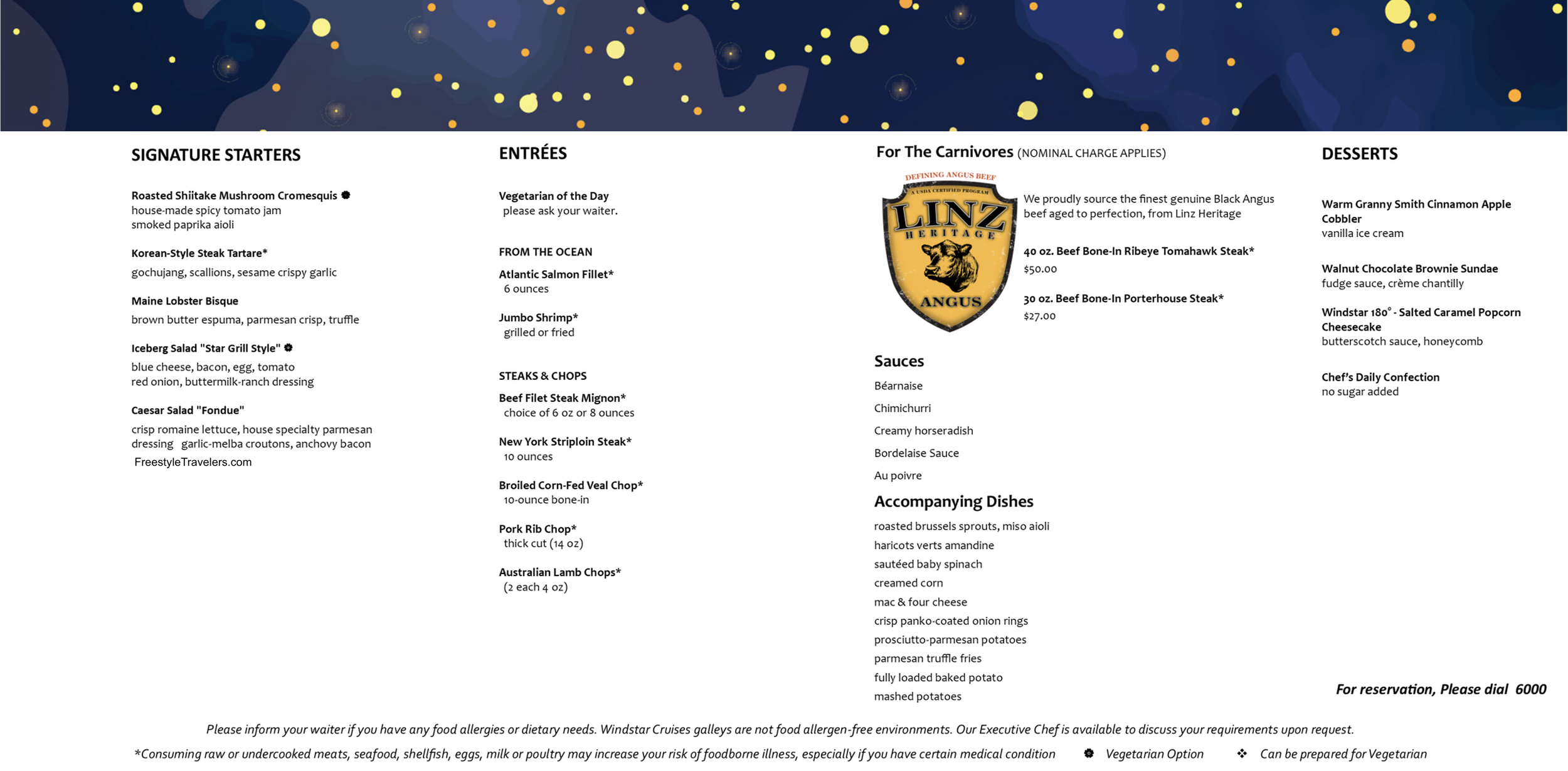 Windstar Candles Menu.png