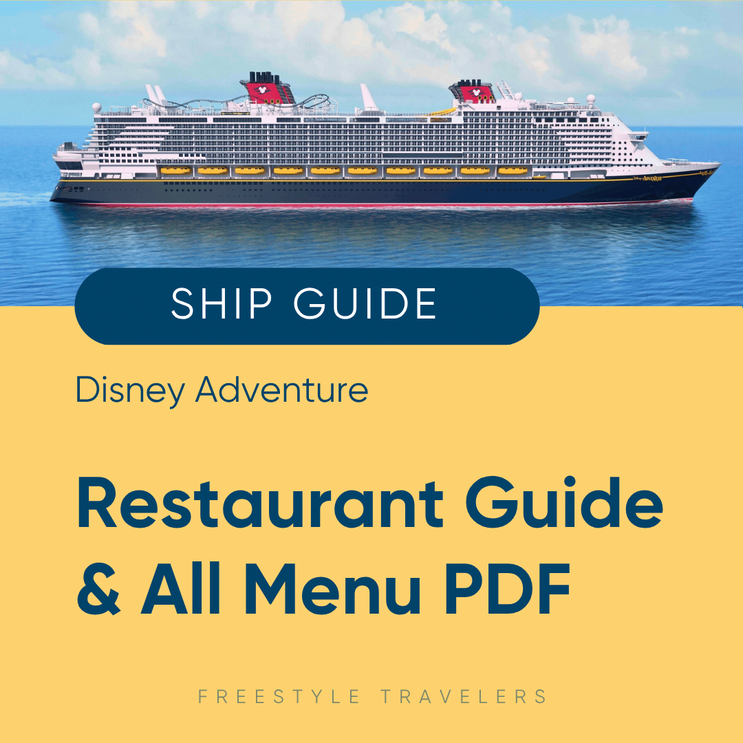 Disney Adventure Complete Restaurant Guide &amp; PDF Menus