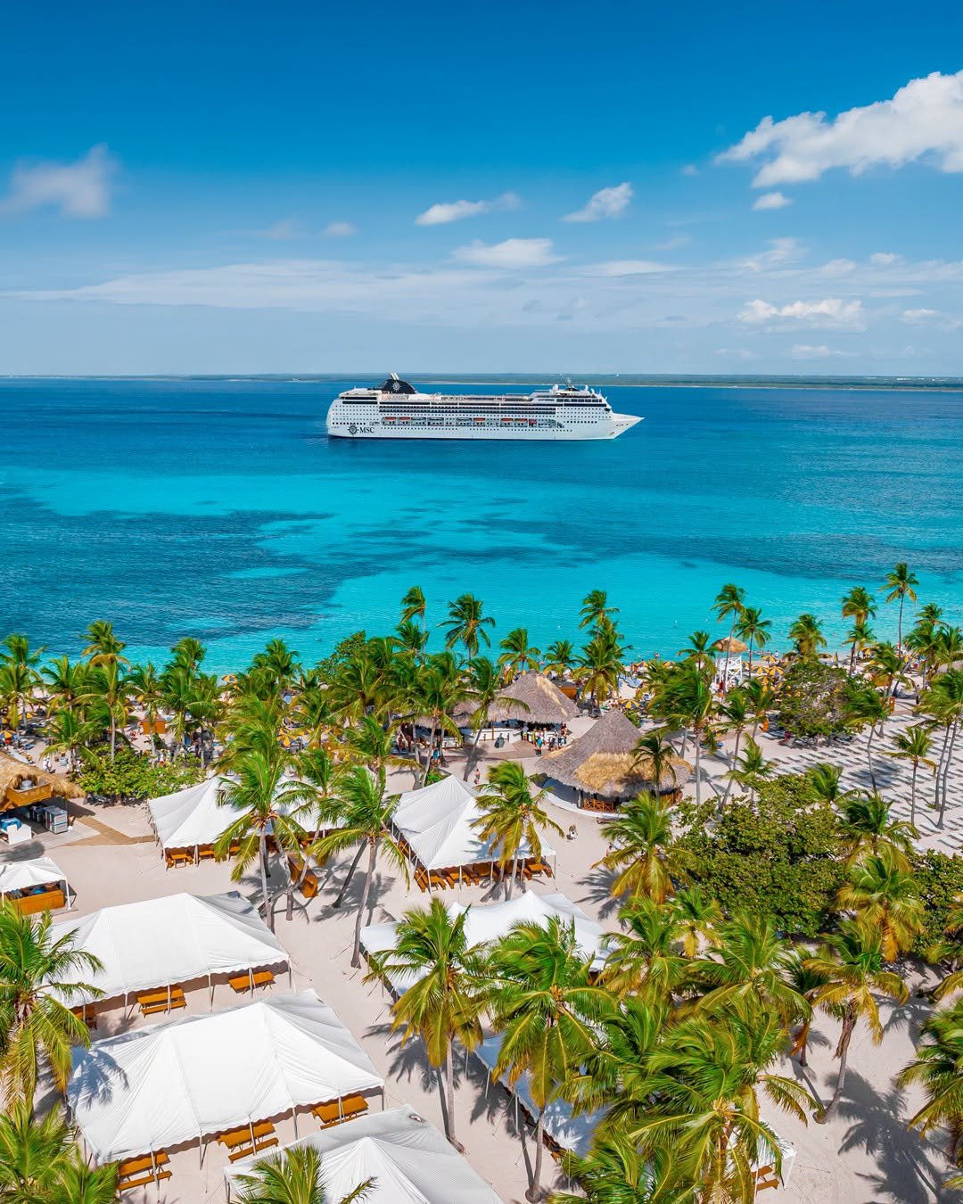 Catalina Sugar Beach © MSC Cruises