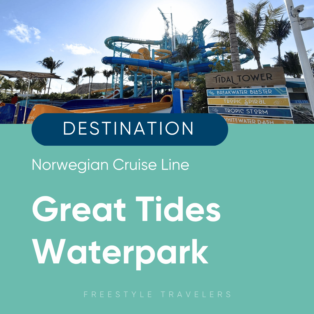 Great Tides Waterpark at Great Stirrup Cay: Complete Guide and Review - All Attractions, Dining, Bars, FAQs, and More