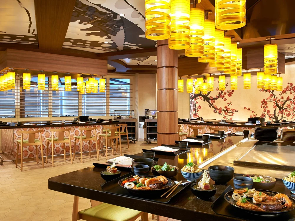 Carnival Cruise Line Bonsai Teppanyaki PDF Menu with Prices — Freestyle