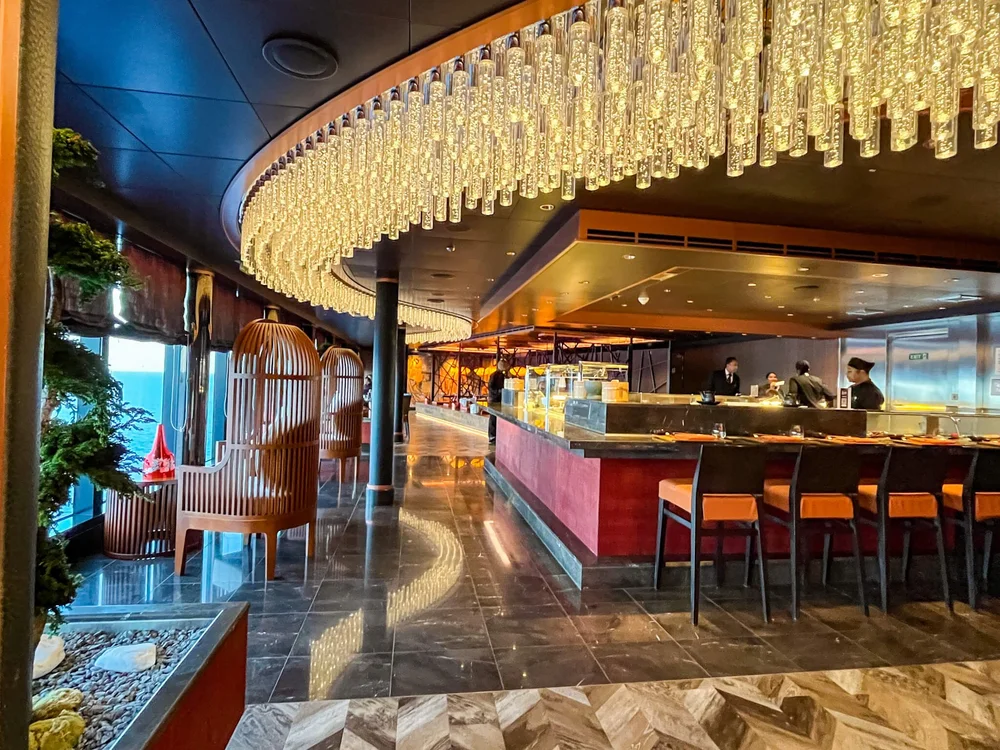 Pan Asia Asian Market Kitchen Speciality Restaurant MSC Cruises Menu