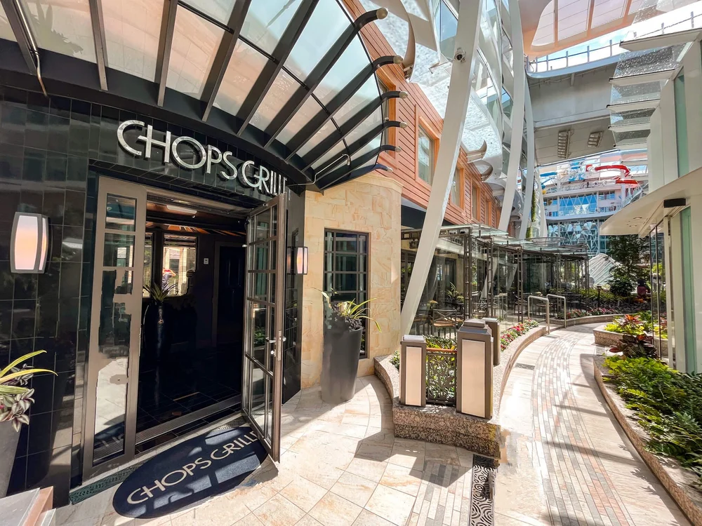Royal Caribbean Chops Grille Menu PDF with Price & Photos — Freestyle