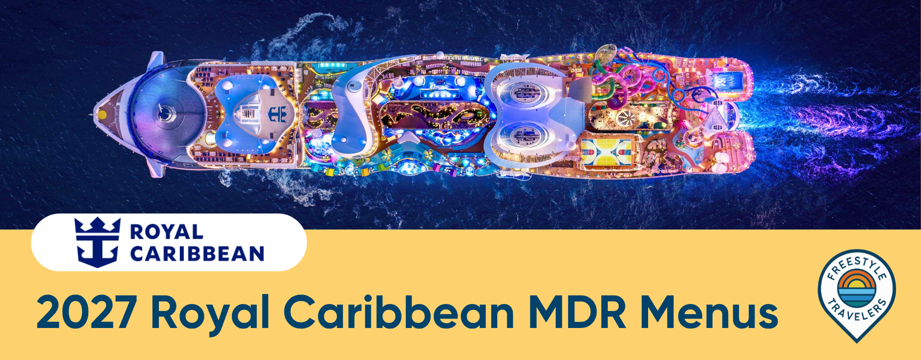 2027 Royal Caribbean Menus