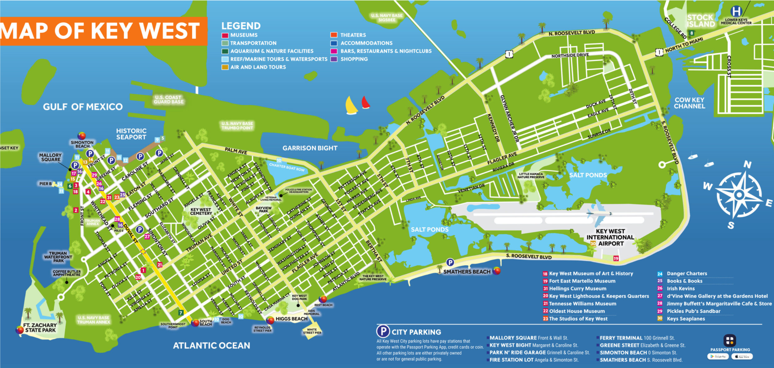 Florida Keys Snorkeling Map Printable Maps