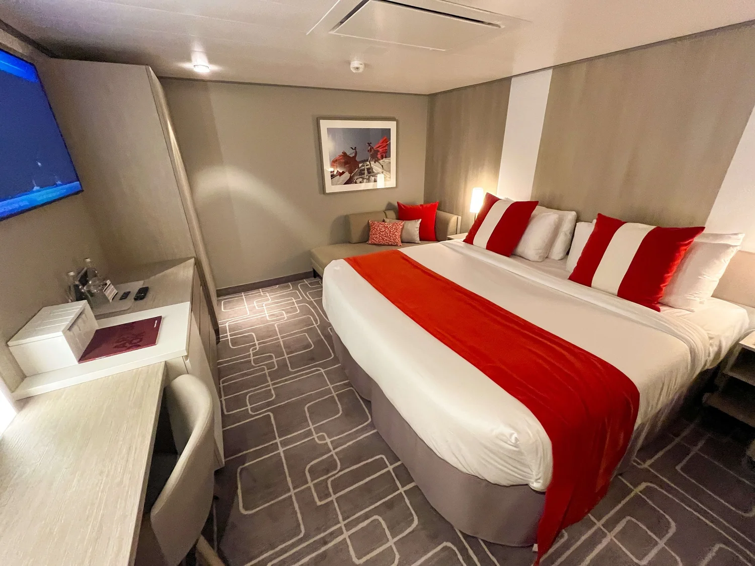 Celebrity Ascent Inside Stateroom Photo Tour & Review - Stateroom 11300 ...