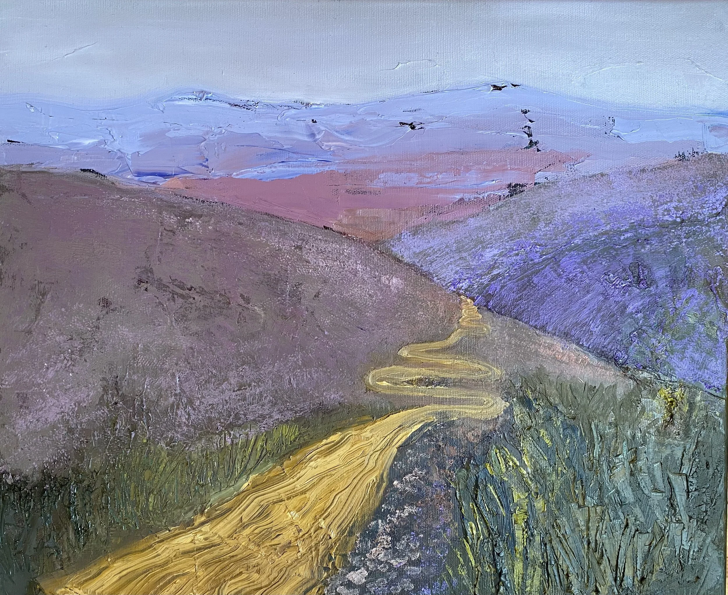 Moment of silence, 2023, oil on canvas