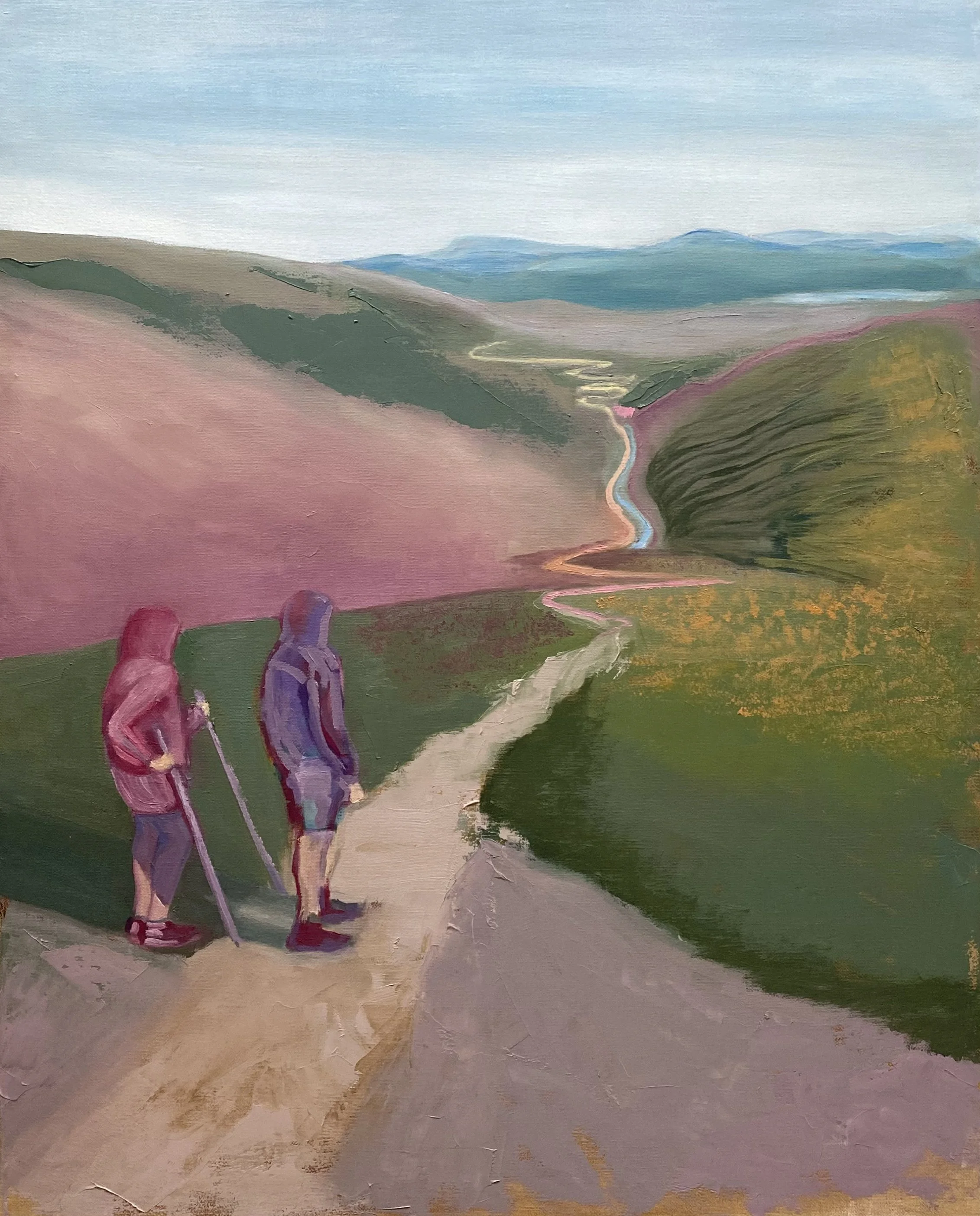 Magical journey, 2023, oil on canvas