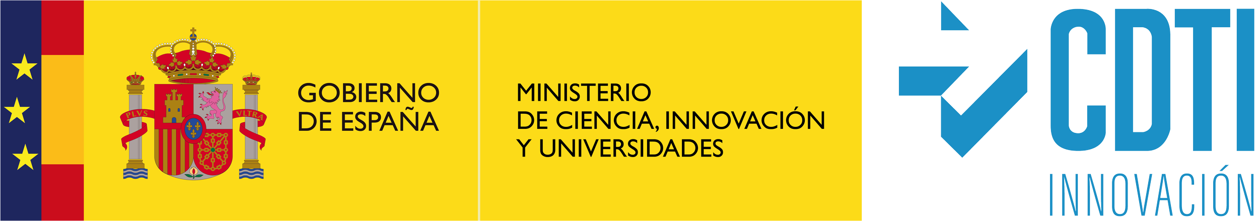 Gobierno de España y del Ministerio de Ciencia, Innovación y Universidades logo