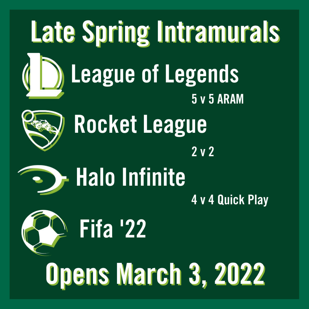Spring Intramural Announcement