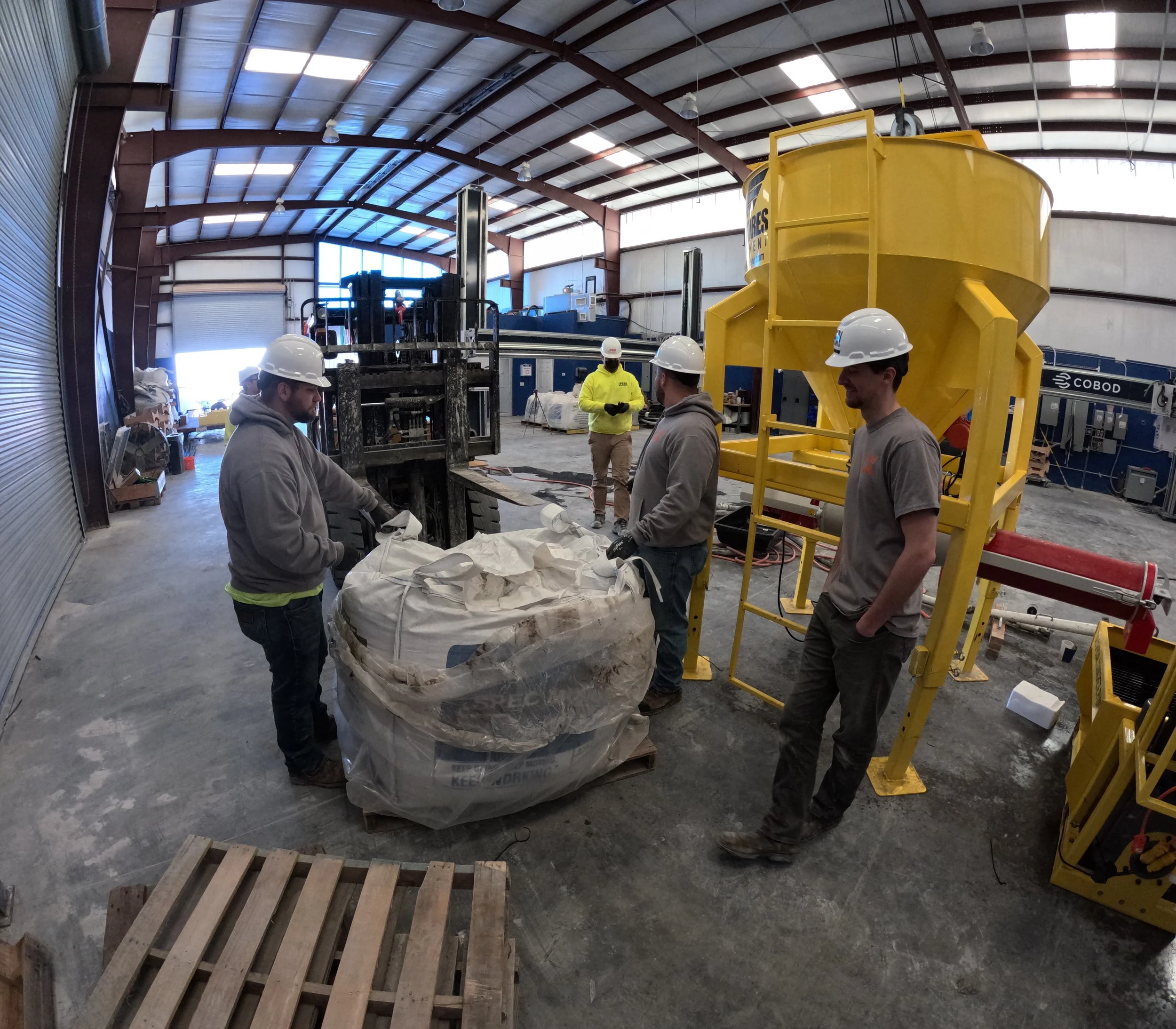 LX Construction 3D Concrete Printing