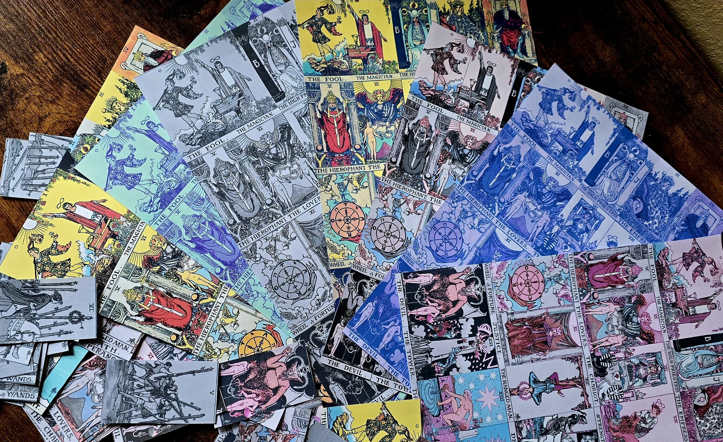 Tarot Journaling Printable Sticker Set