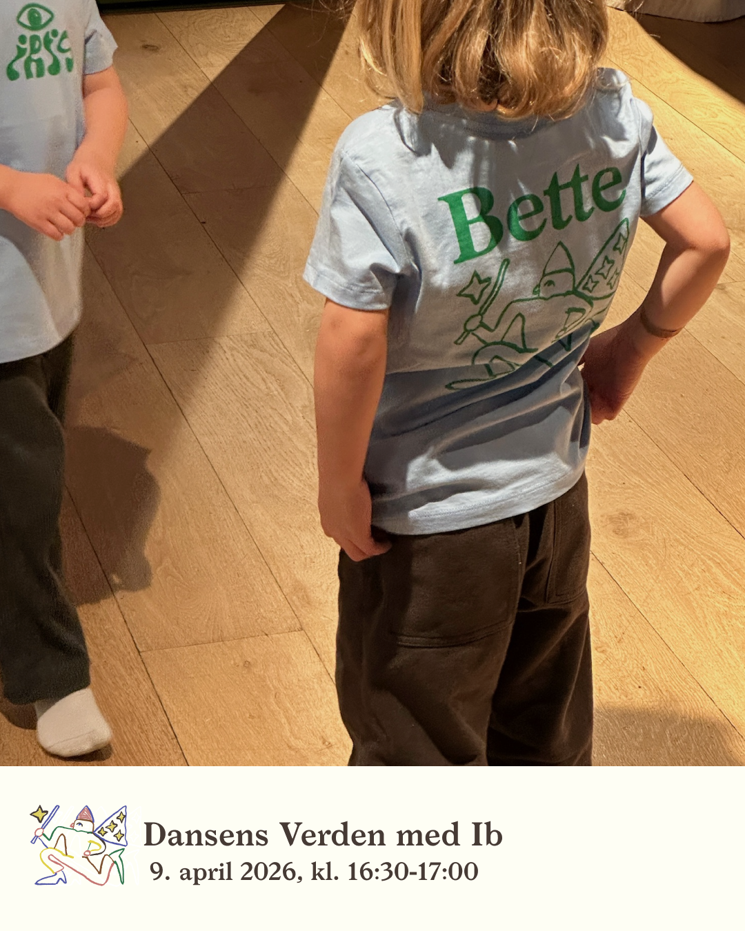 Børn til dans hos Bette Café i Carlsberg Byen