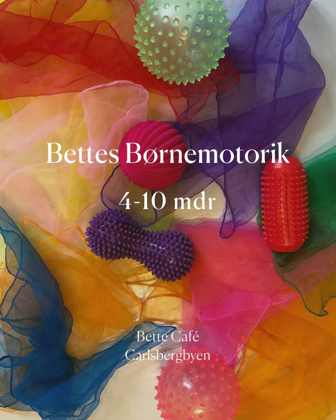 Bettes Børnemotorik onsdag d. 12/3 kl 10.30-11.15