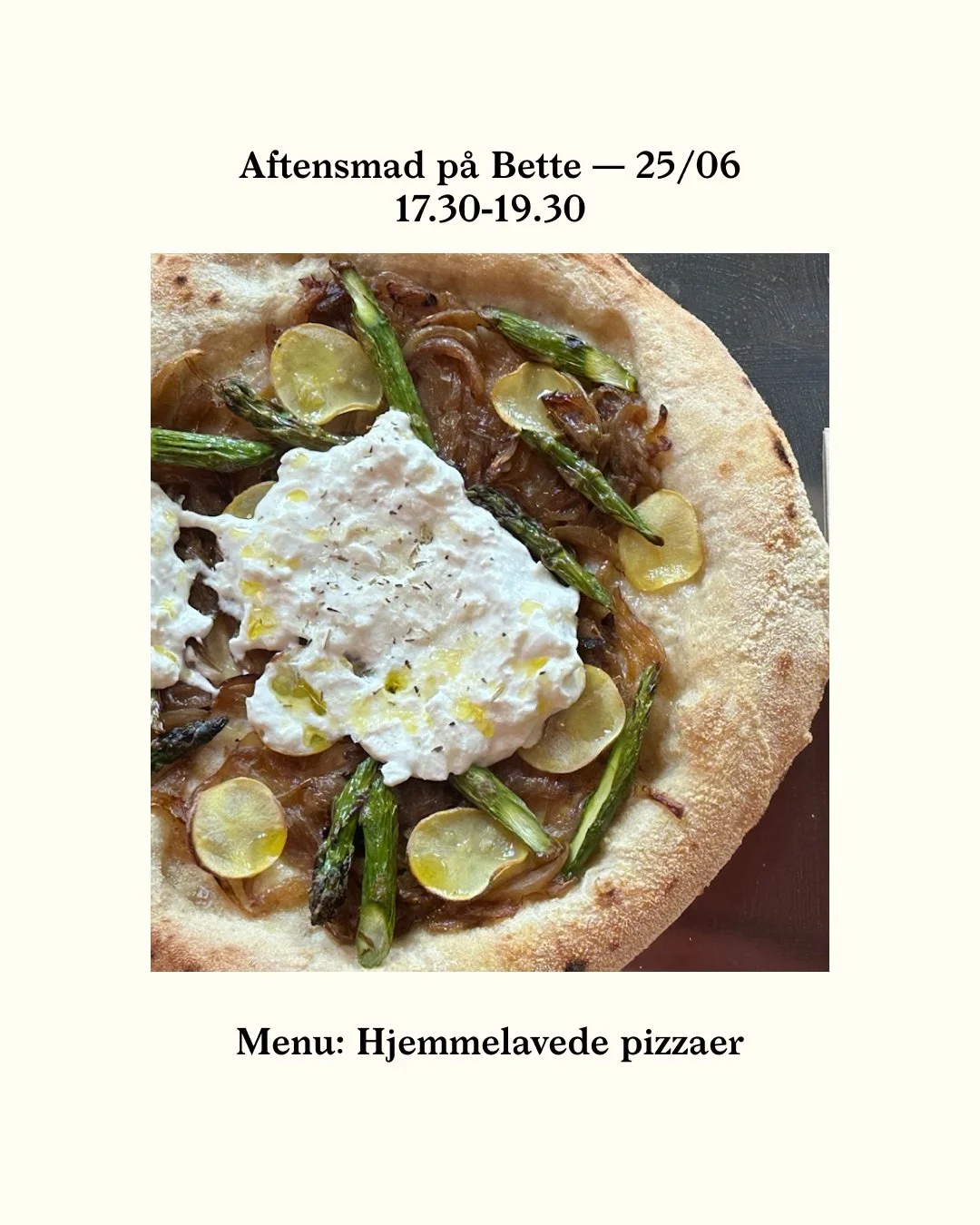 Bettes Aftensmad: Hjemmelavede pizzaer