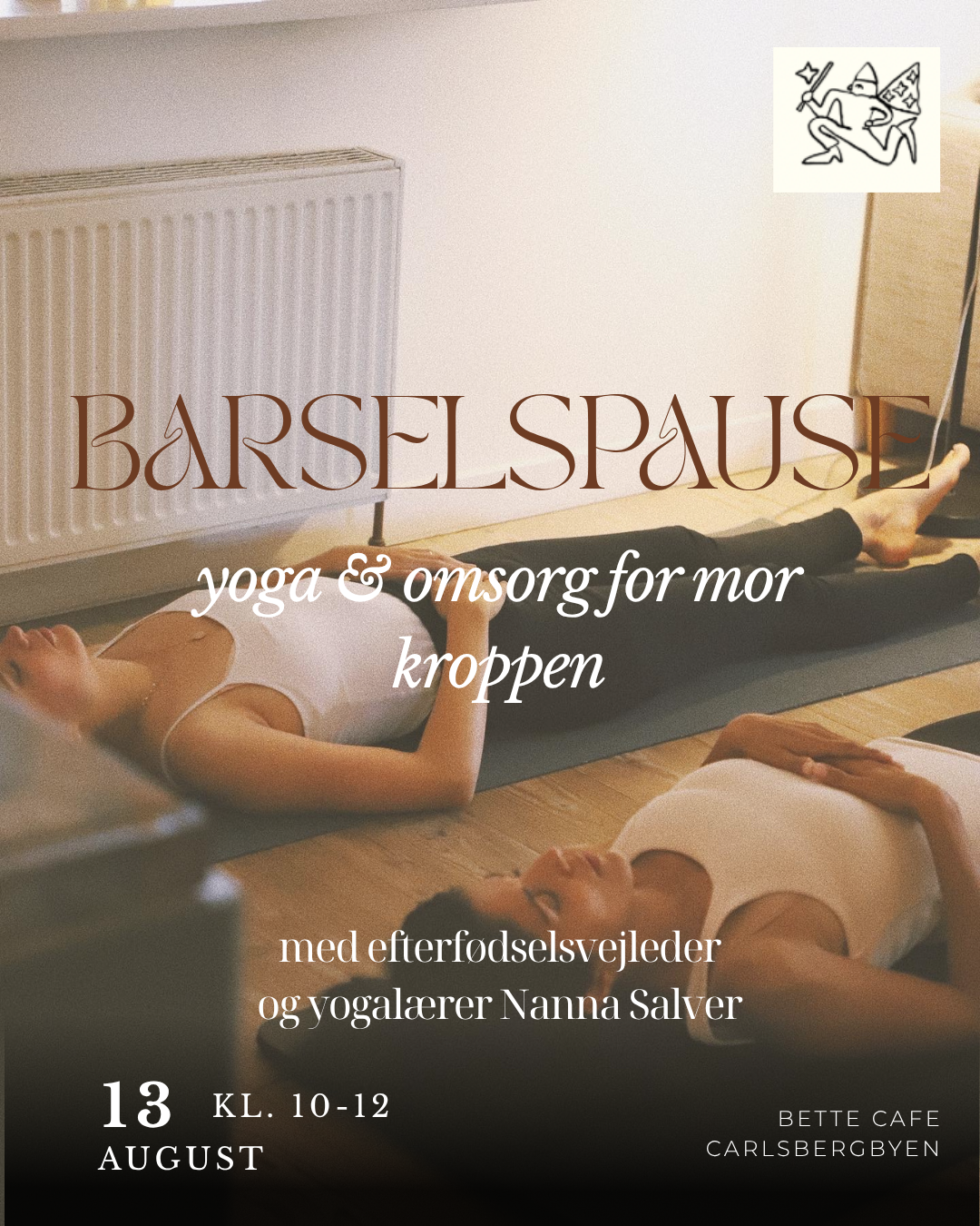 UDSOLGT - Barselspause - Bevægelse og omsorg for mødre med Nanna Salver