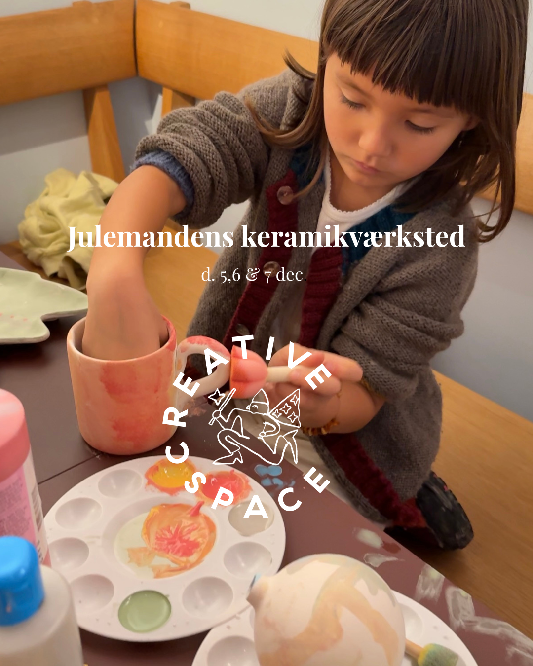Bette x Creative Space - Julemandens Værksted