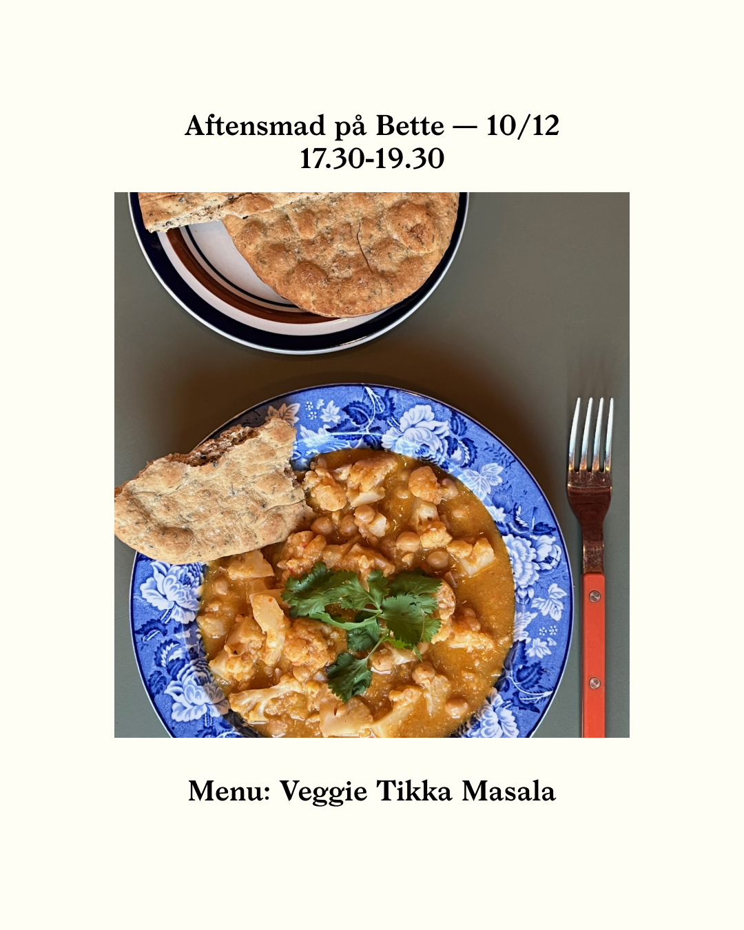 Bettes Aftensmad: Veggie Tikka Masala