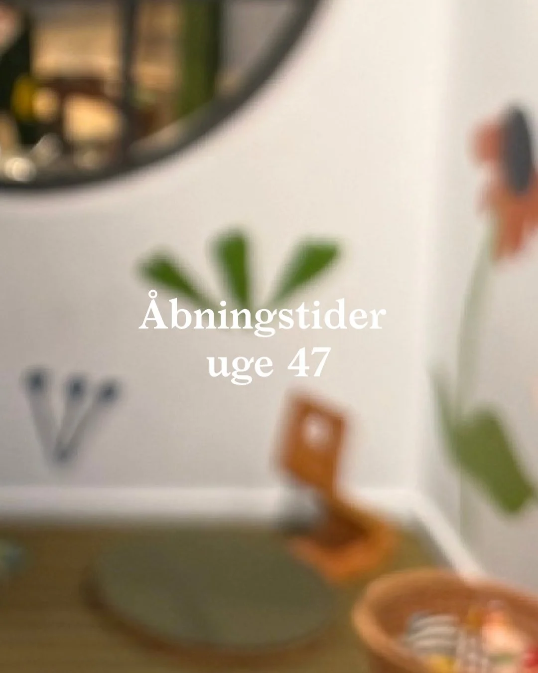 &Aring;BNINGSTIDER:⁠
Mandag: lukket⁠
Tirsdag: 09:00-17:00 ⁠
Onsdag: 09:00-19:30⁠
Torsdag: 09:00-17:00⁠
Fredag: 09:00-19:30⁠
L&oslash;rdag: 09:00-17:00⁠
S&oslash;ndag: 09:00-17:00⁠
⁠
Tjek www.bette.cafe for at se, alle vores events i l&oslash;bet af u