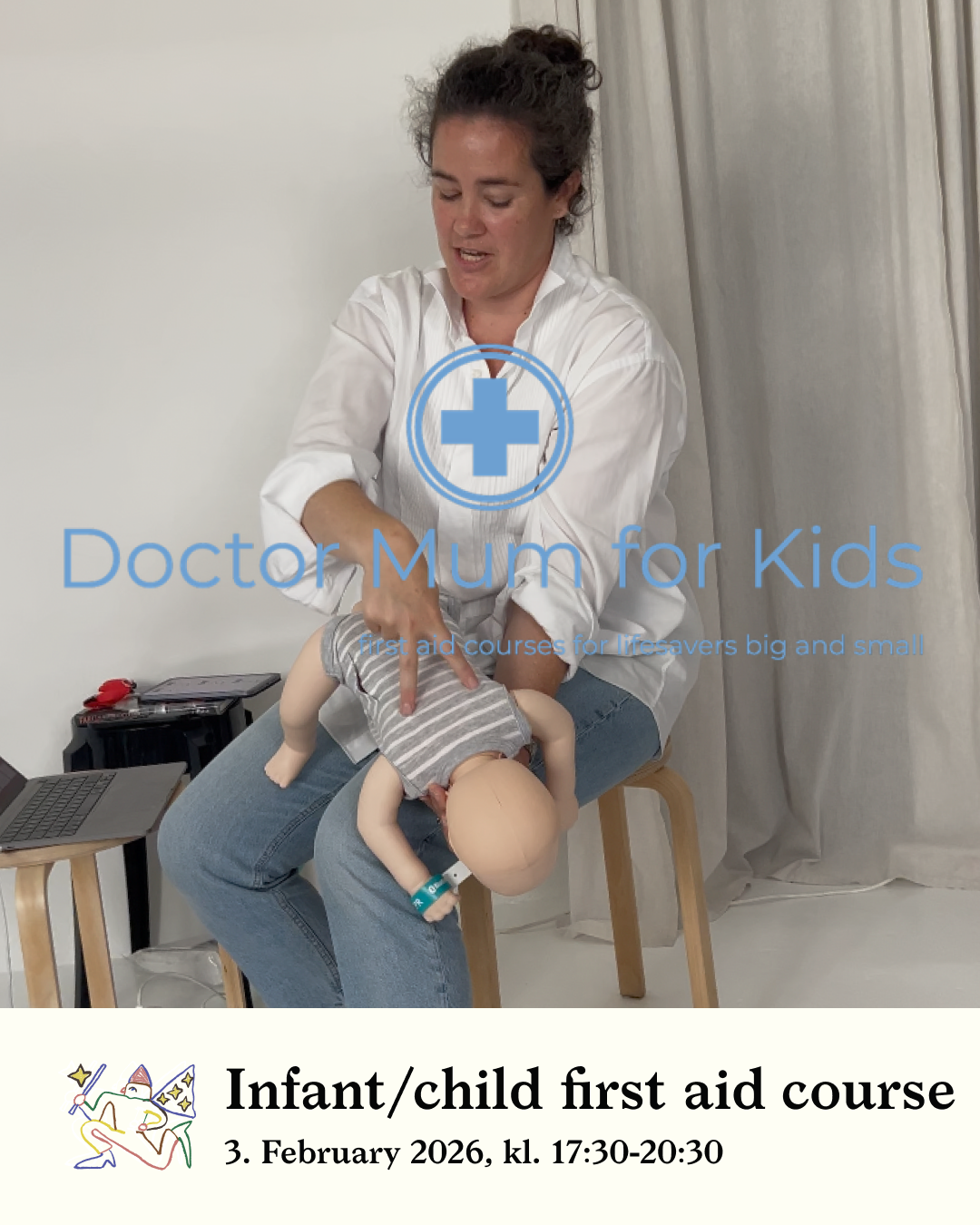 Essential Infant and Child First Aid with Doctor Mum for Kids