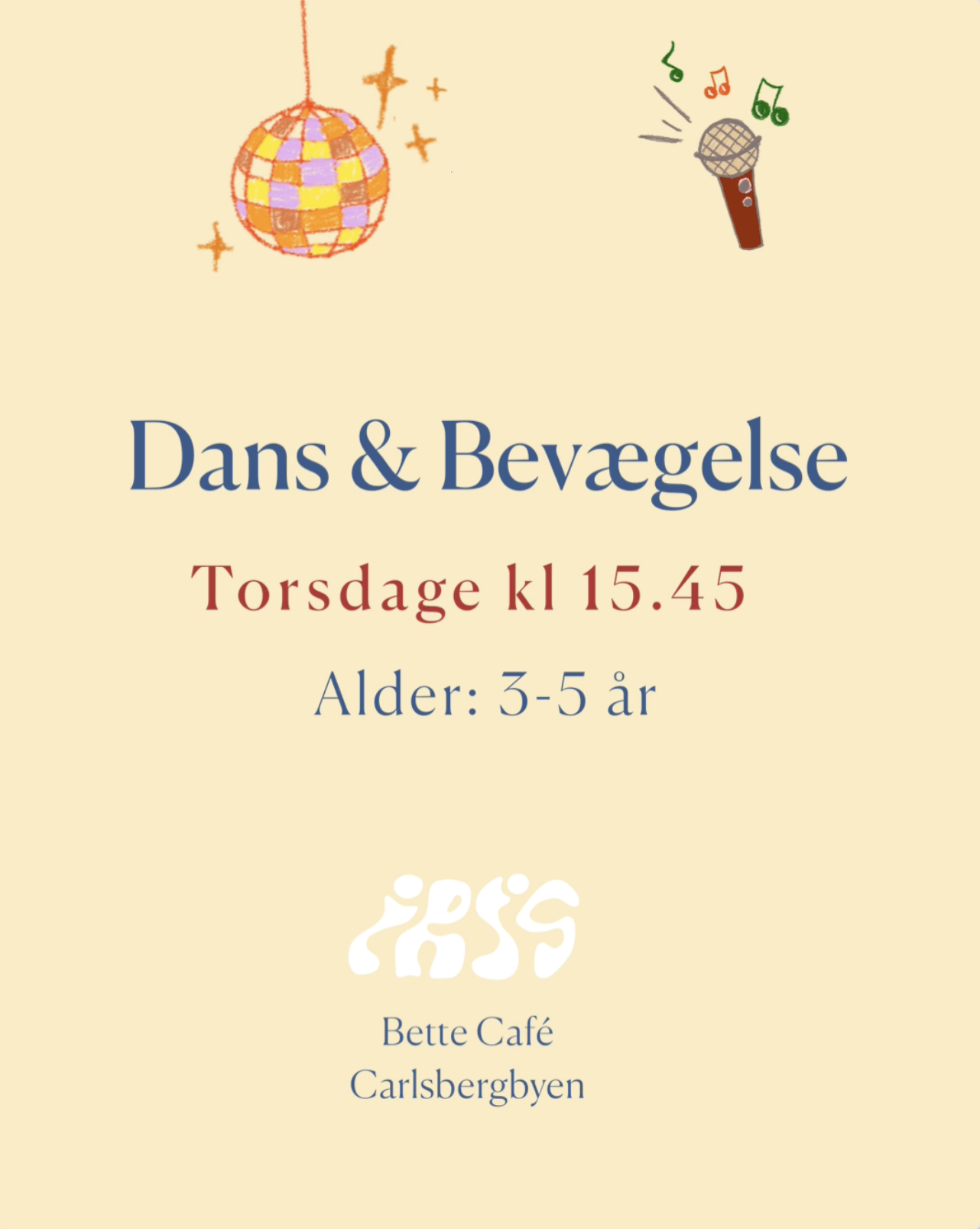 Dans &amp; Bevægelse (3-5 år) Torsdage kl 15.45