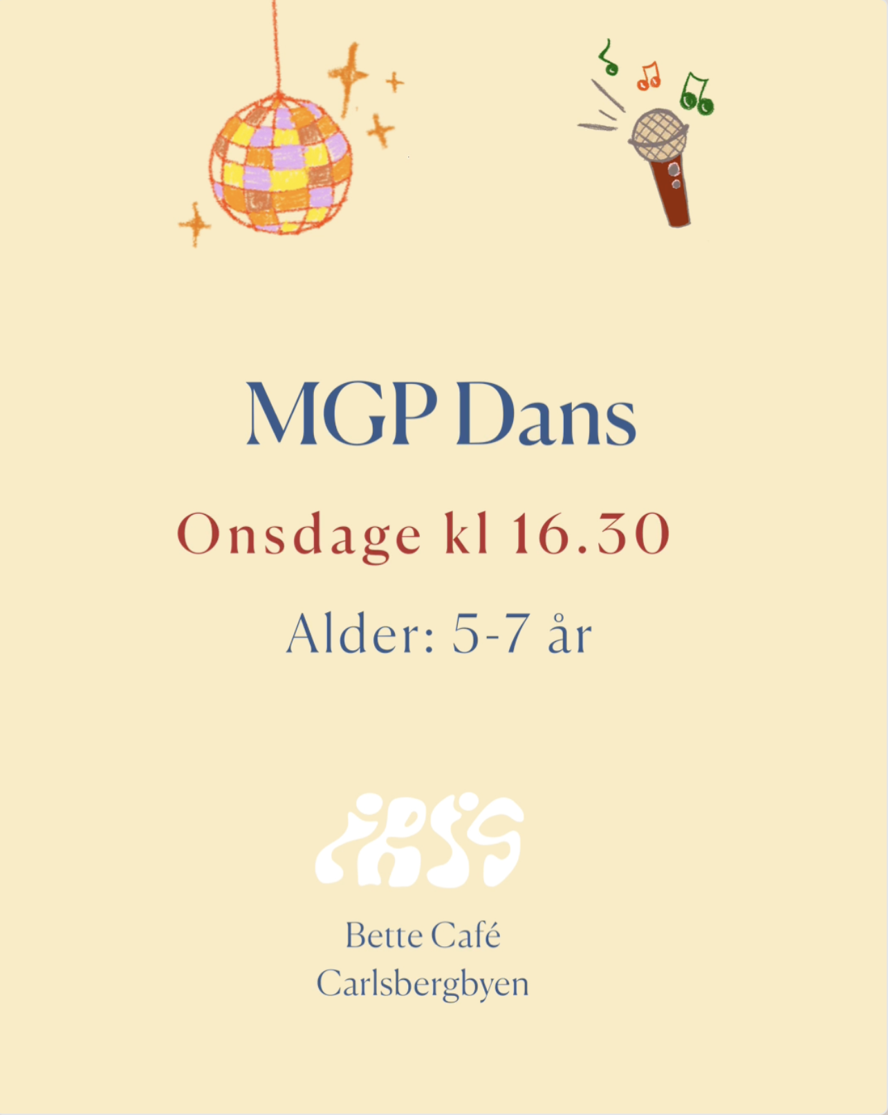 MGP Dans (5-7 år) Onsdage kl 16.30 