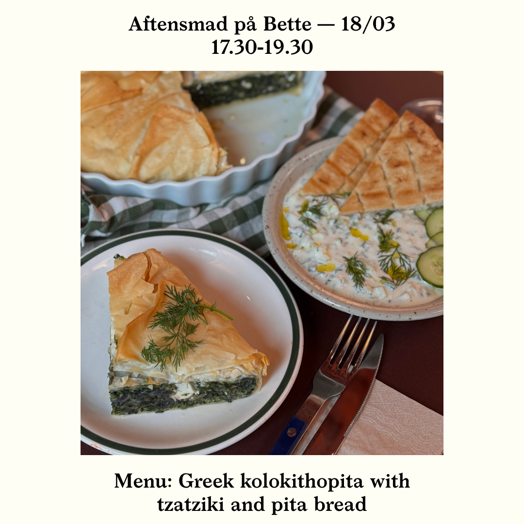 Bettes Aftensmad: Greek kolokithopita&nbsp;