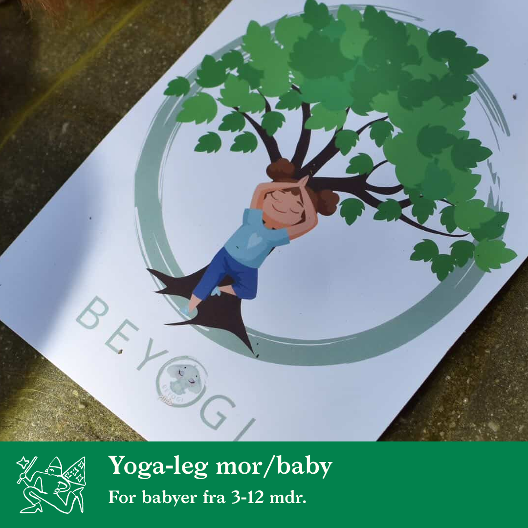 Yoga-leg for mor/baby