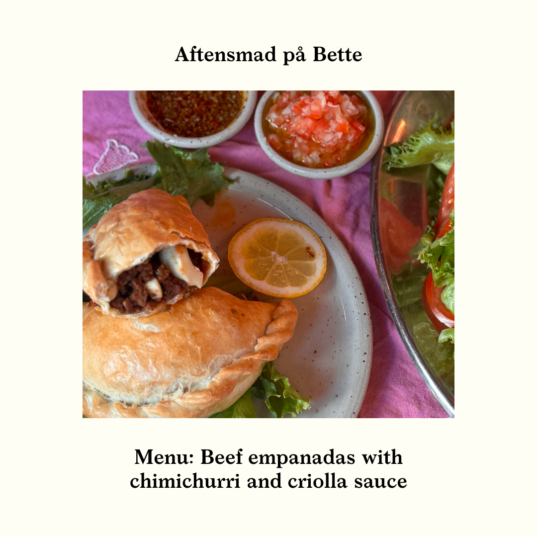 Bettes Aftensmad: Empanadas