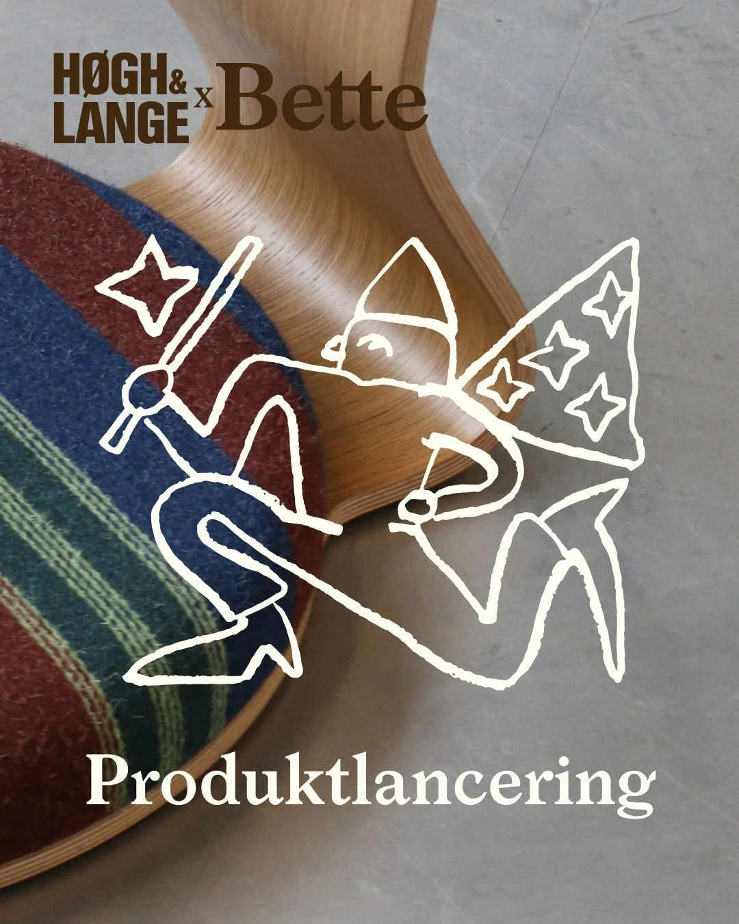Vi er stolte af at invitere til lanceringen af Samu-stolen &ndash; et samarbejde mellem H&oslash;gh &amp; Lange og Bette.⁠
⁠
Samu er inspireret af den japanske Zaisu-stol og nyfortolket med et skandinavisk udtryk. Resultatet er en stol, der g&oslash;