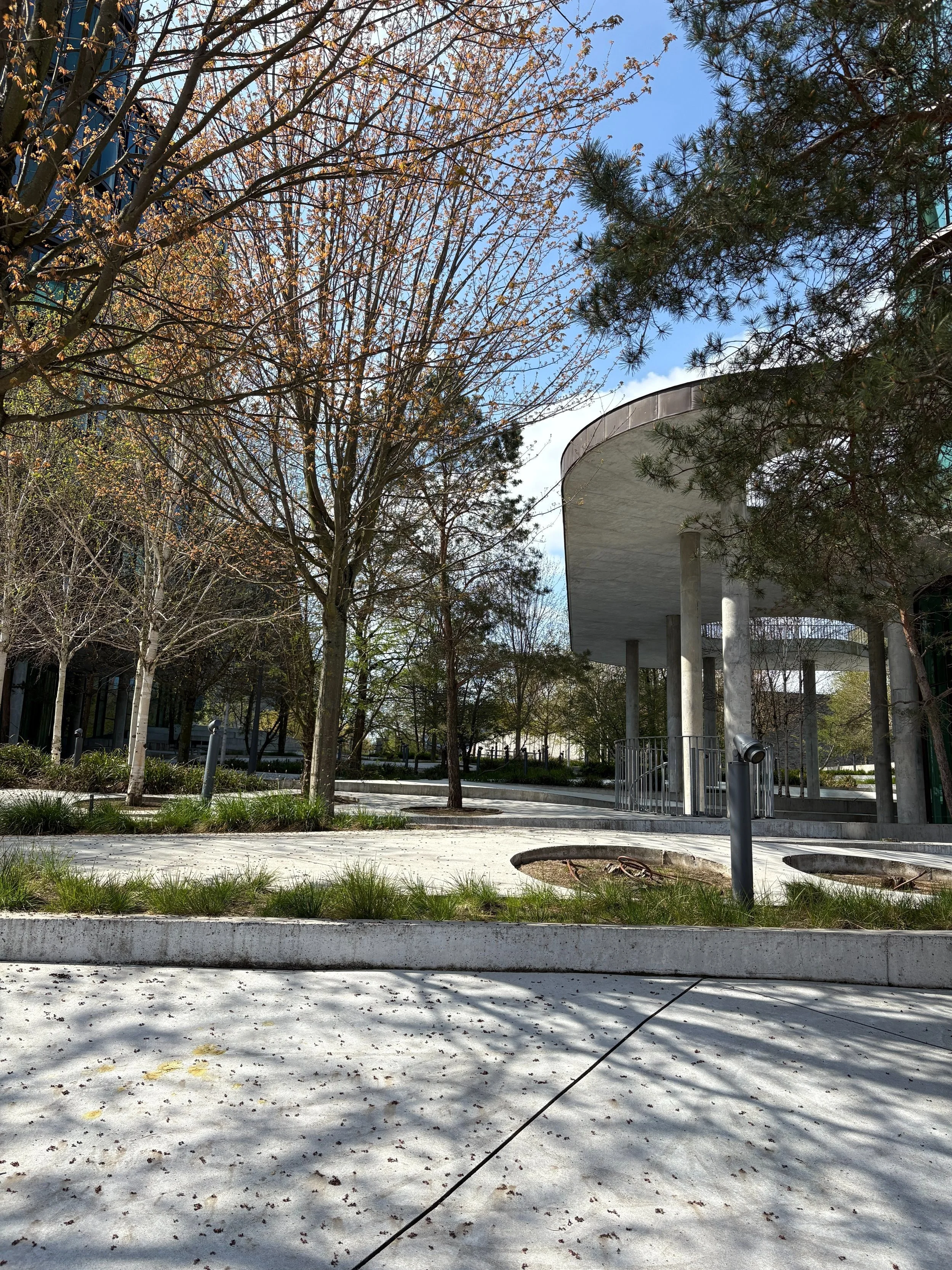 rampe op til det grønne strøg