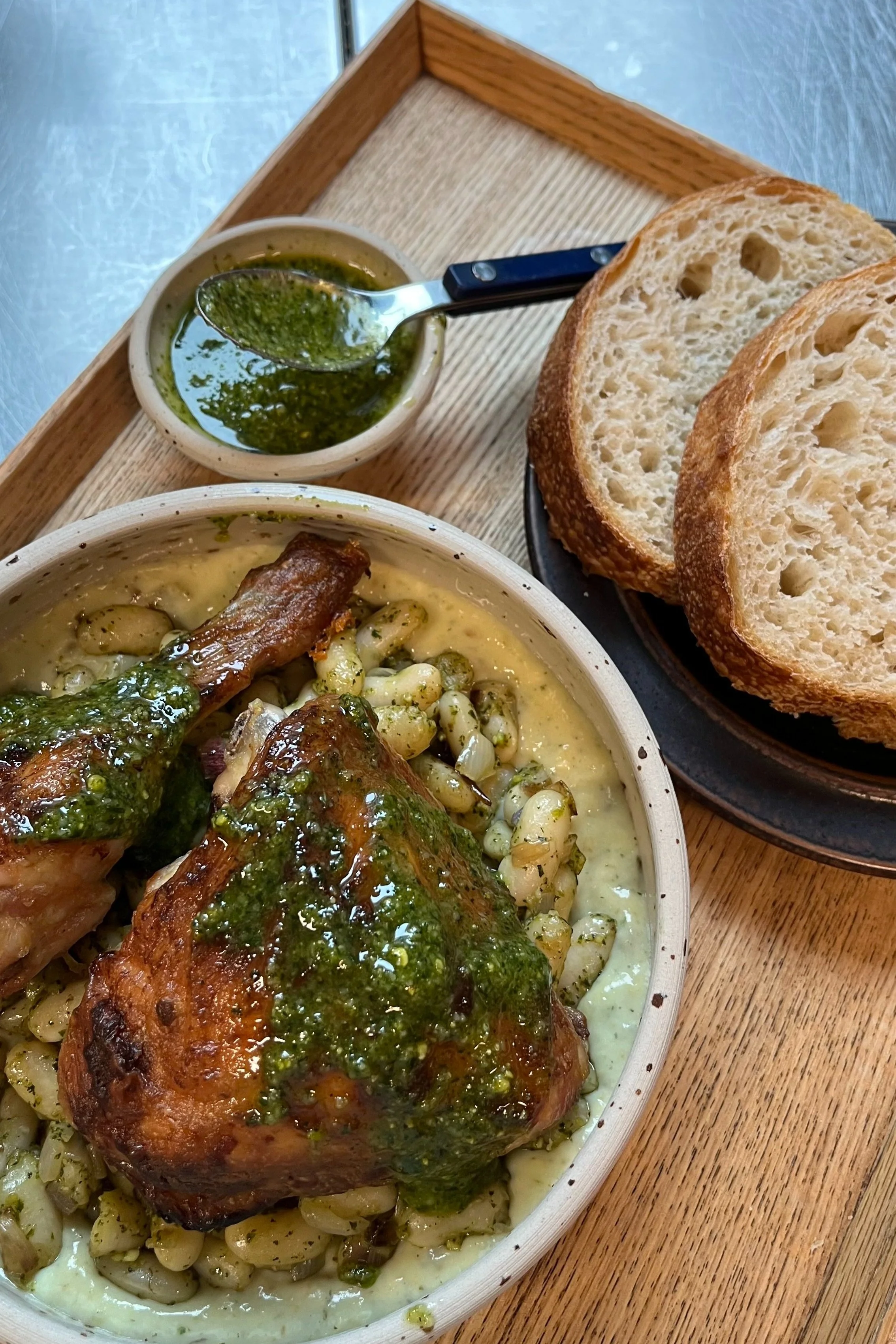 Aftensmad: Kylling med hvide bønner