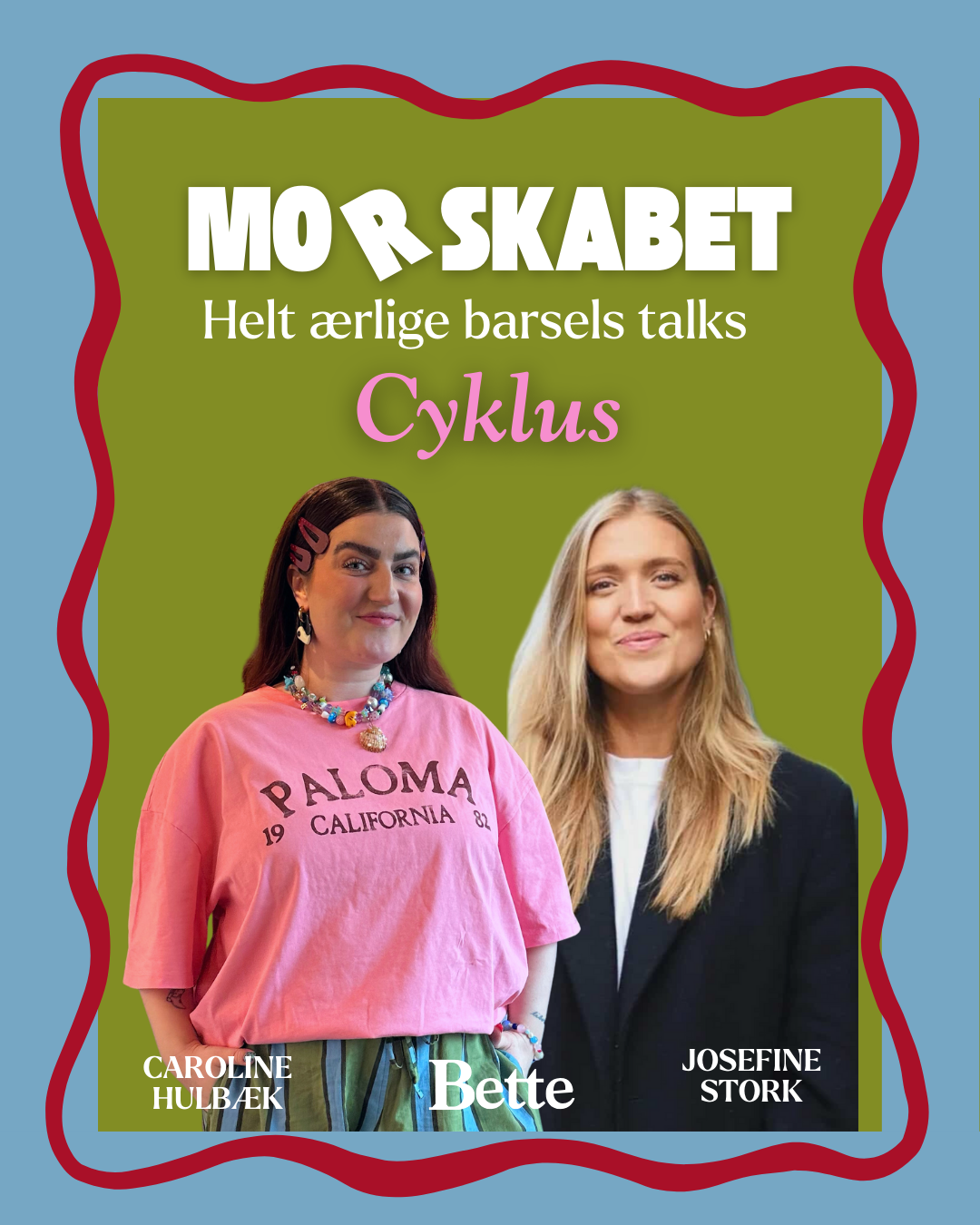 Morskabet på Bette Café på Vesterbro med Caroline Hulbæk og Josefine Stork om cyklus