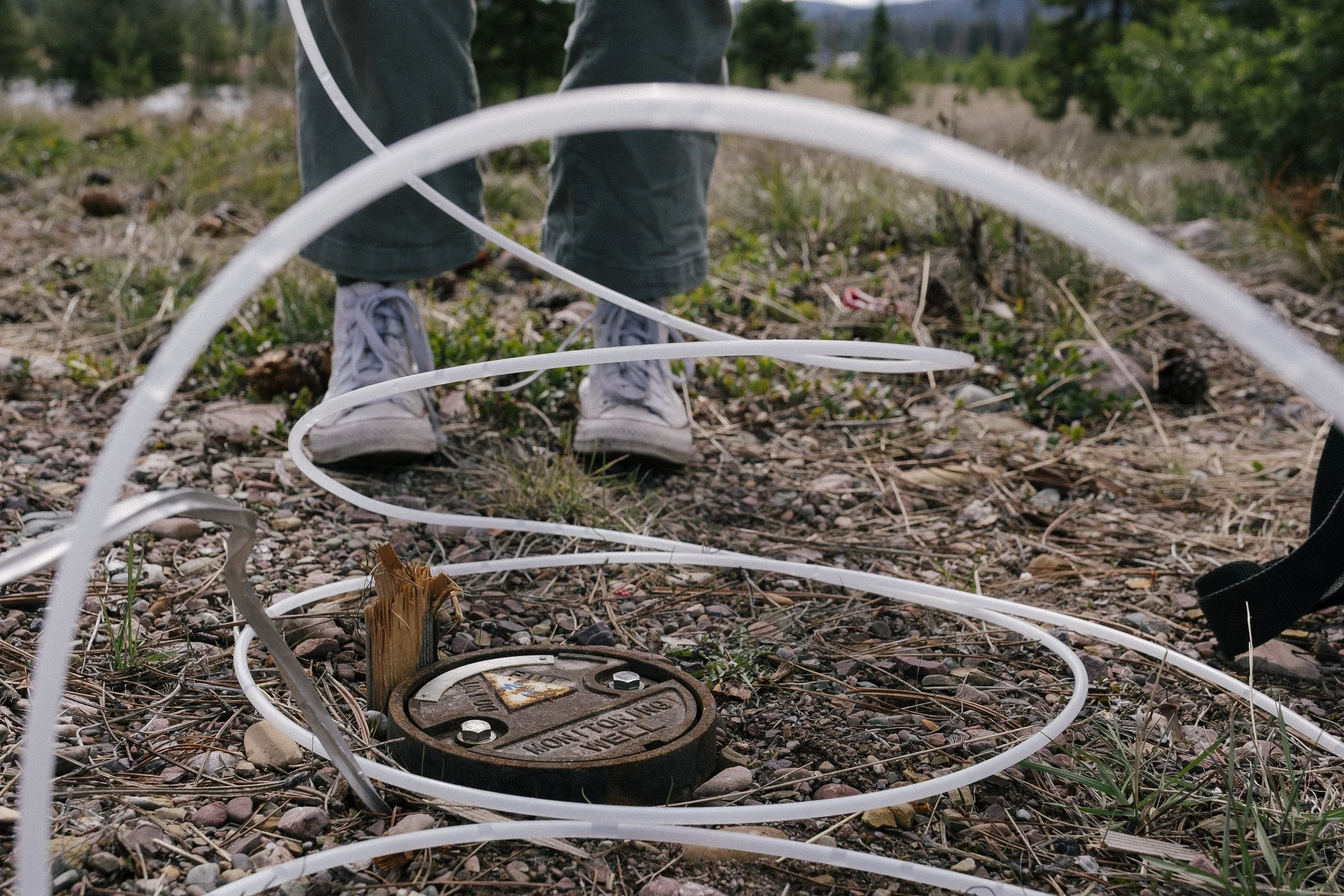 Water and Environmental Technologies (WET), installed 16 new monitoring wells around Seeley Lake. The wells that have tested for higher traces of nitrates are in the special management area of town, where there is a higher density of septic tanks.